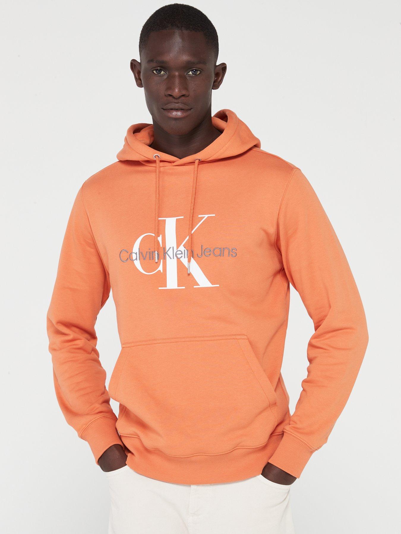 Calvin klein discount orange hoodie