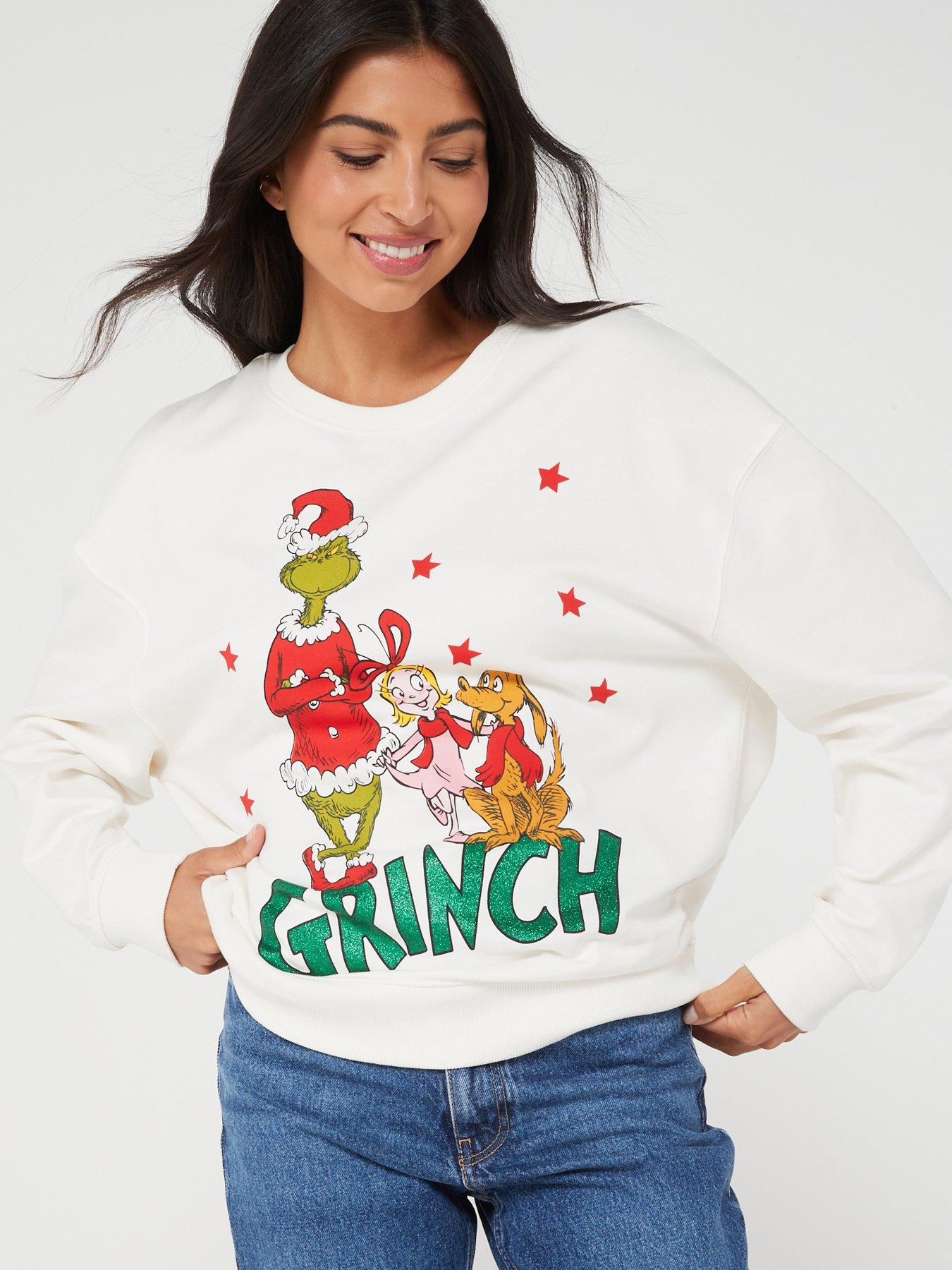 The Grinch Ladies Grinch Family Sweatshirt Very