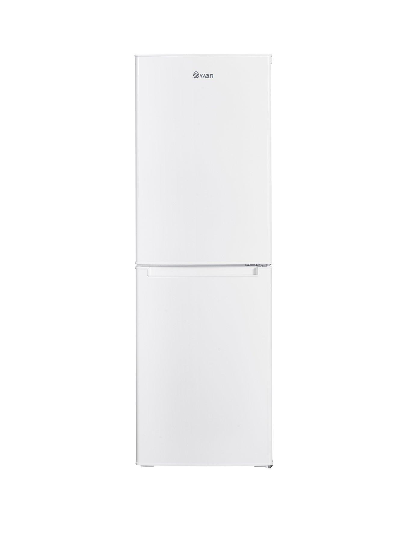 undefined SR15690W 48cm Wide, 144cm High, 50/50 Split Compact Fridge Freezer - White