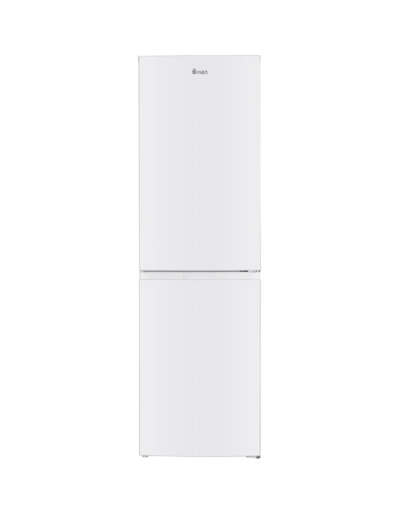 Swan SR156120W 55cm Wide, Total No Frost, 50/50 split Fridge Freezer - White