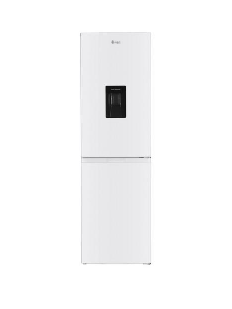 swan-sr156130w-55cm-wide-total-no-frost-5050-split-water-dispenser-fridge-freezer-white