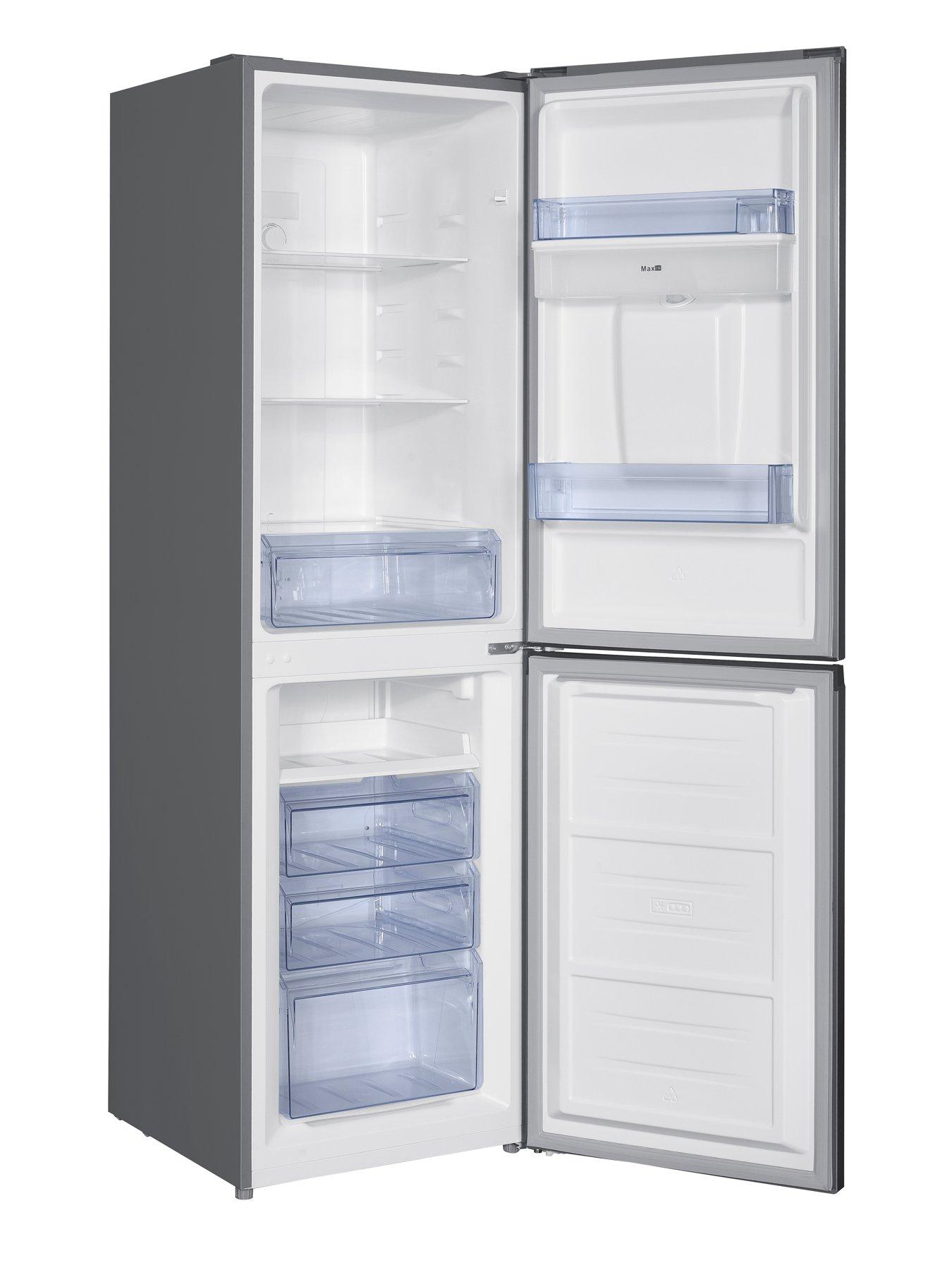 Swan Sr156130i 55cm Wide Total No Frost 5050 Split Water Dispenser Fridge Freezer Inox 4985