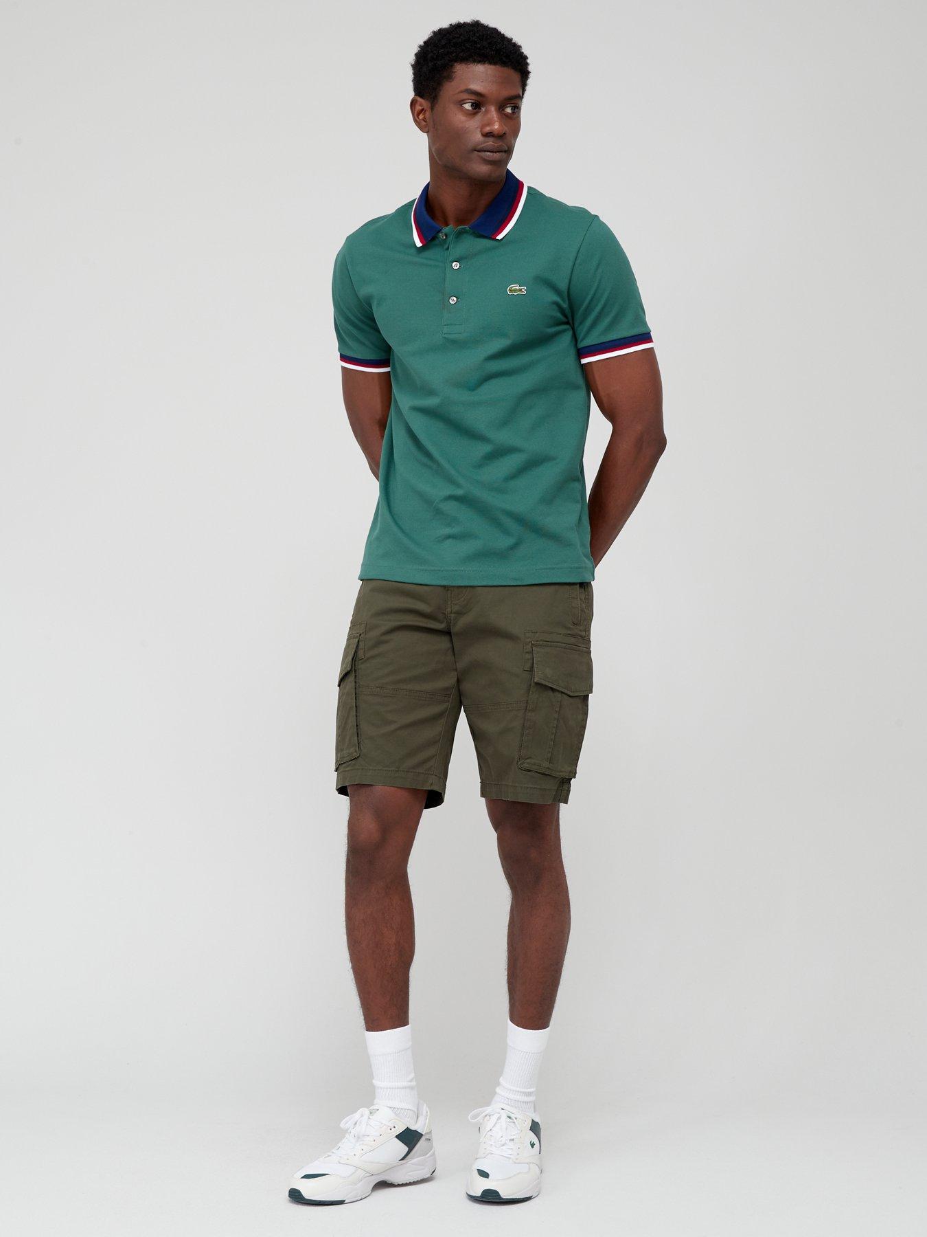 Lacoste tipped clearance polo