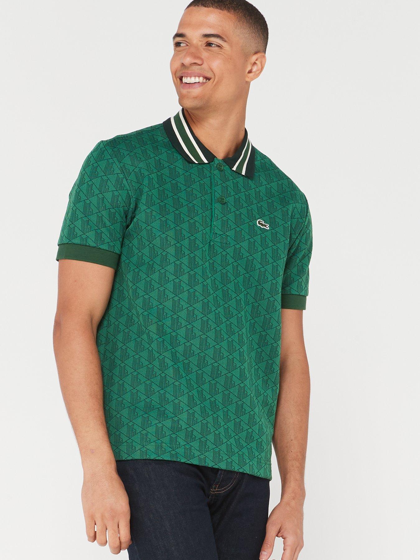 All Over Monogram Polo Shirt Green