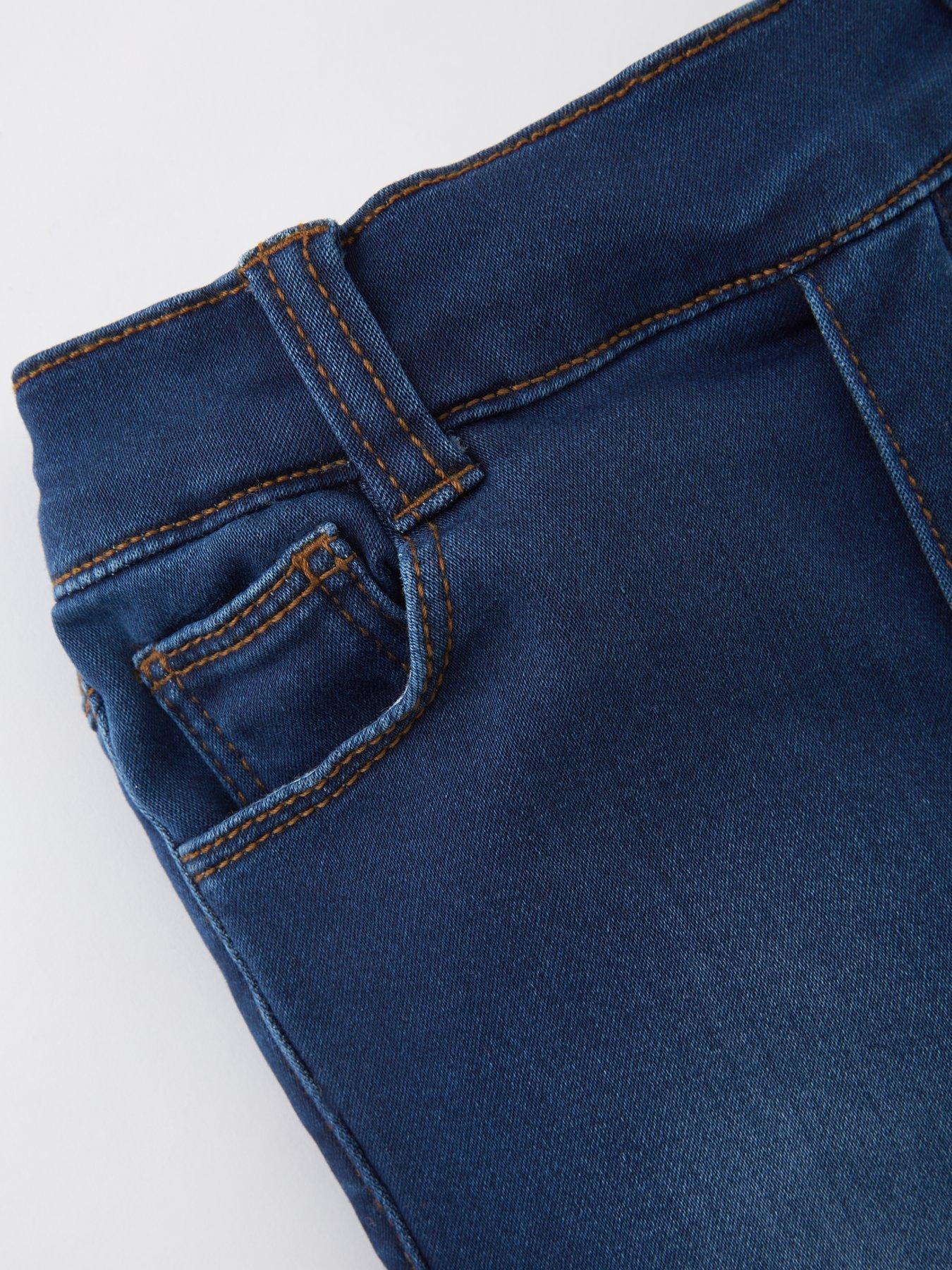 Image 4 of 5 of Mini V by Very Girls Dark Wash Jegging - Blue