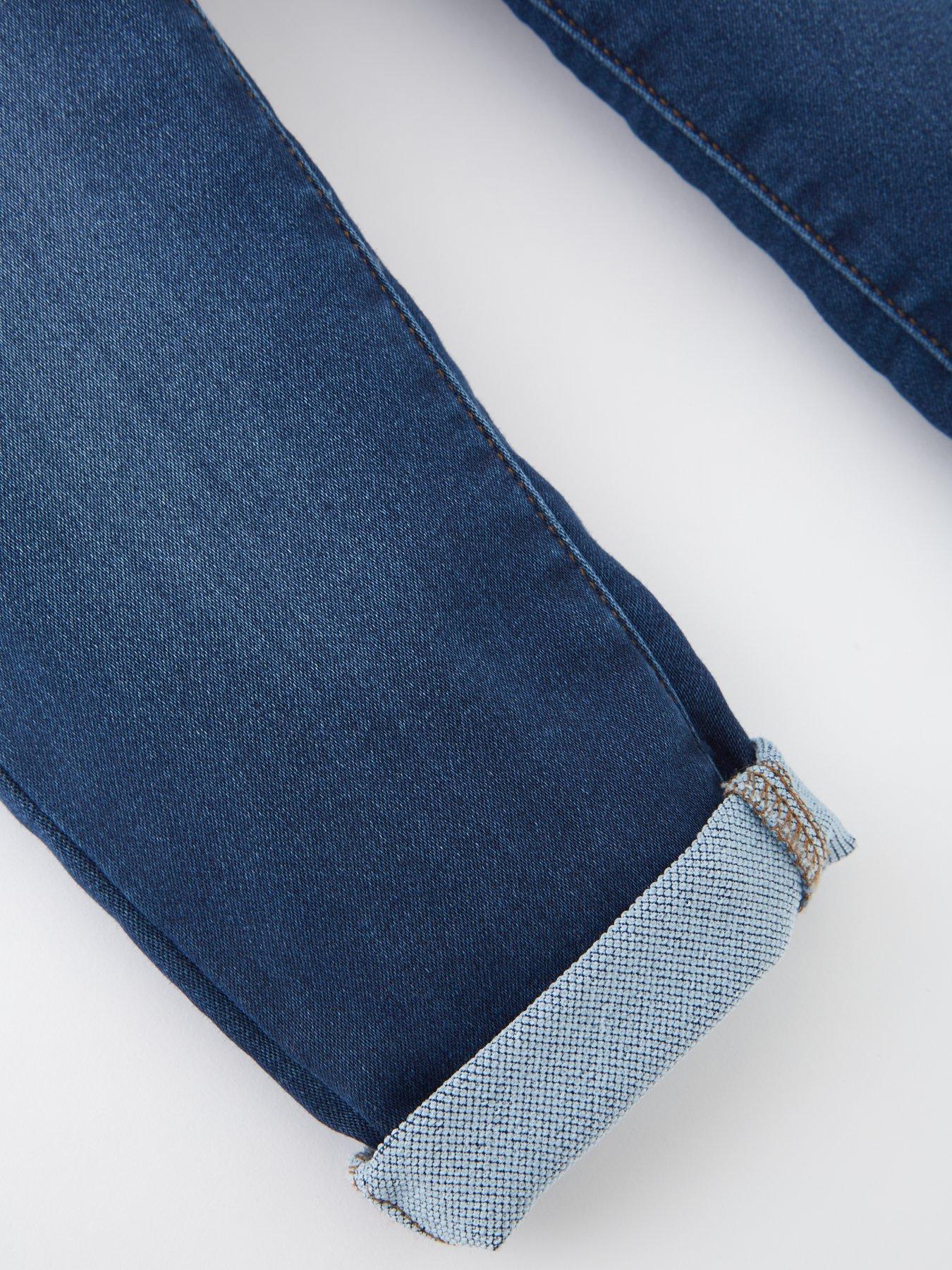 Image 5 of 5 of Mini V by Very Girls Dark Wash Jegging - Blue