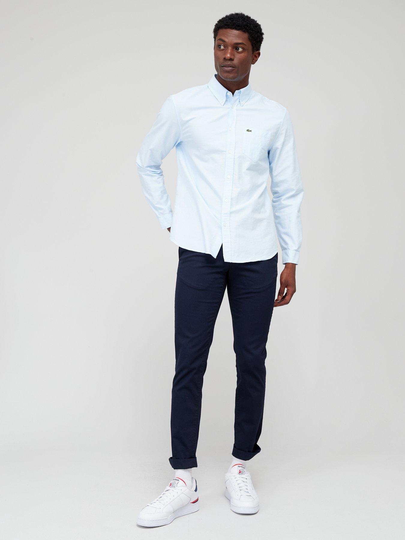 Lacoste long deals sleeve dress shirt