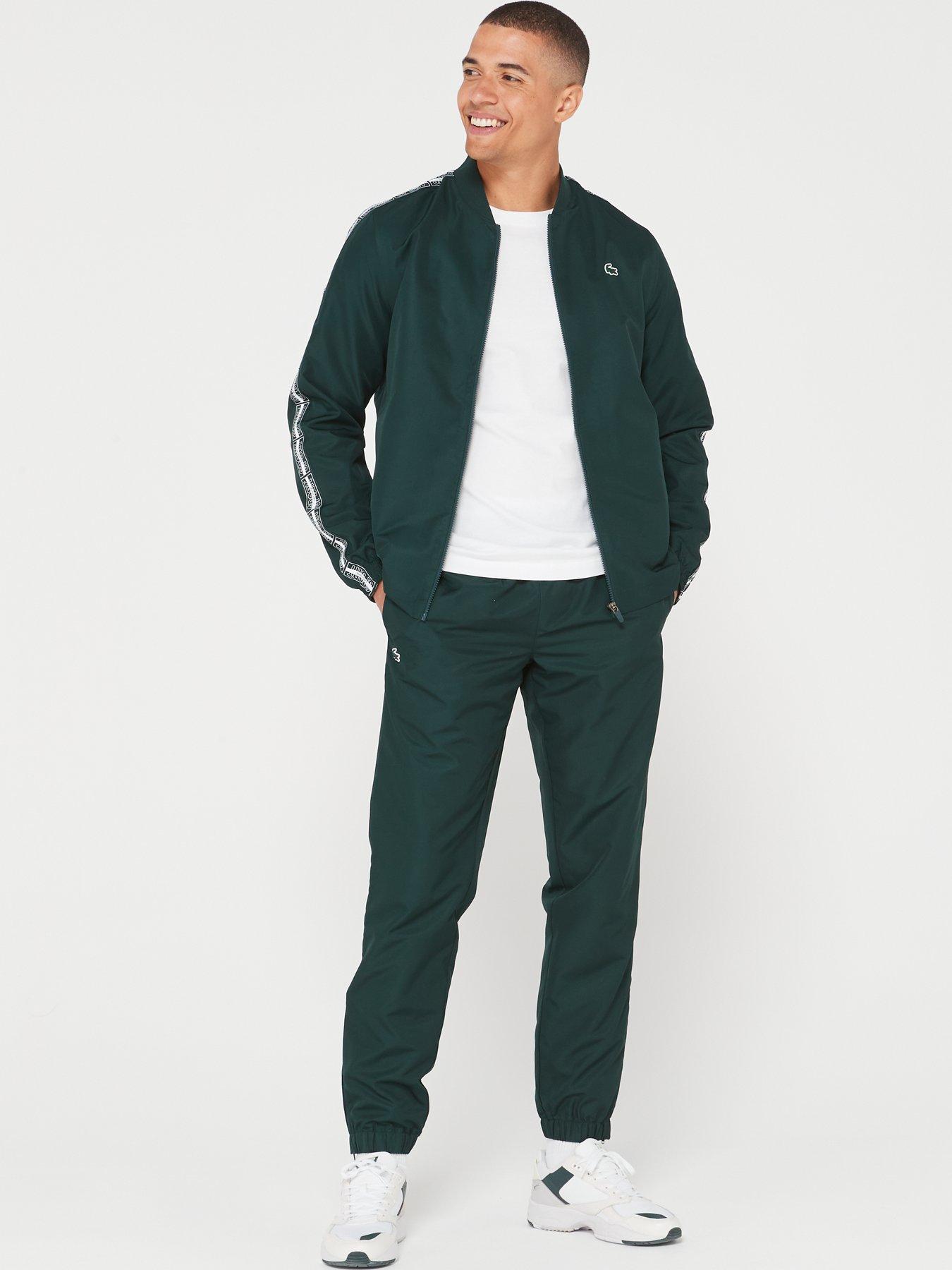 Lacoste Neo Heritage Taped Co-Ord Tracksuit - Dark Green