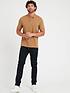  image of lacoste-ottoman-ribbed-cotton-polo-shirt-brown