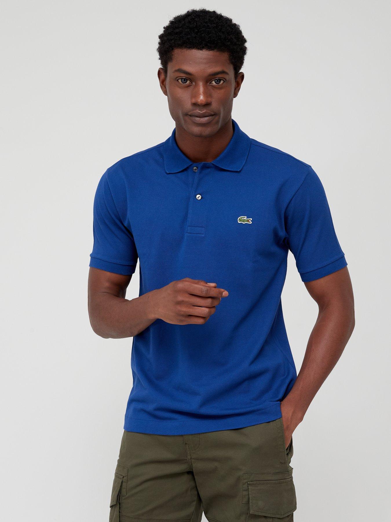 Asien Indbildsk sund fornuft Lacoste L1212 Classic Polo Shirt - Blue | very.co.uk
