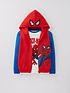  image of spiderman-3-piece-gilet-top-and-jogger-set-red