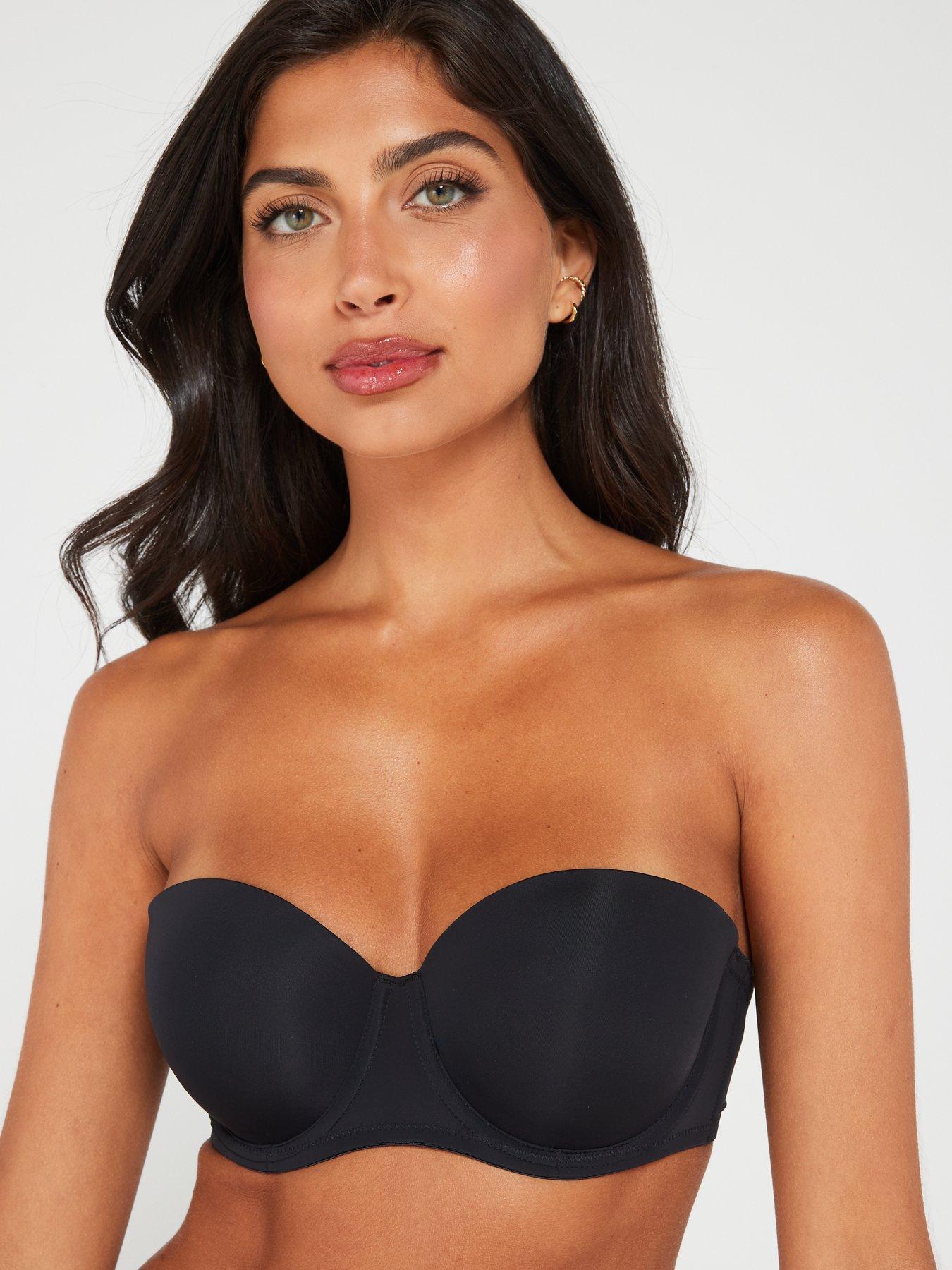 Image 3 of 3 of DORINA Lightly Padded Michelle 2 Pack Bandeau Bra - Multi