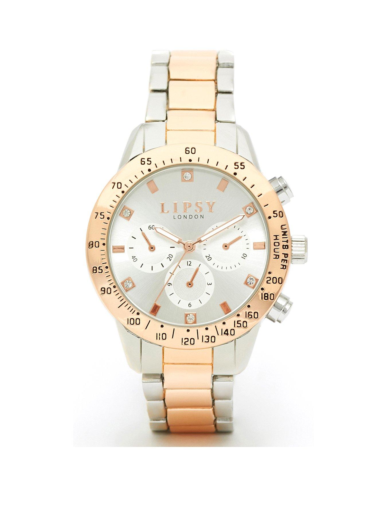 Lipsy watch rose discount gold