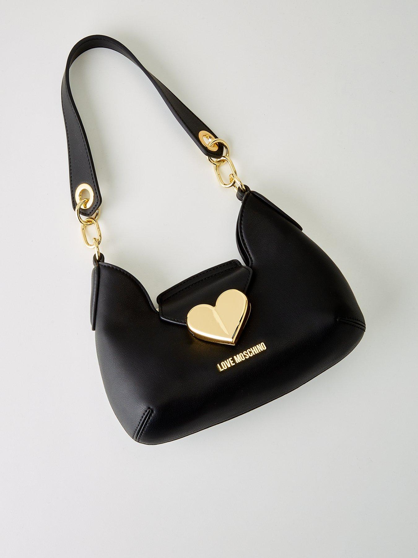 Love moschino love heart on sale bag