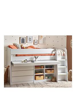 Product photograph of Julian Bowen Vespa Mid Sleeper Bed from very.co.uk
