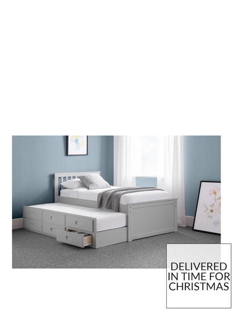julian-bowen-maise-childrens-bed-with-pull-out-guest-bed-and-drawers-grey