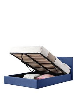 Product photograph of Julian Bowen Rialto Lift-up Storage Double Bed from very.co.uk