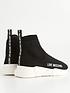  image of love-moschino-knitted-sock-boots-black