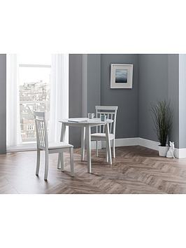 Product photograph of Julian Bowen Coast Dropleaf Table from very.co.uk