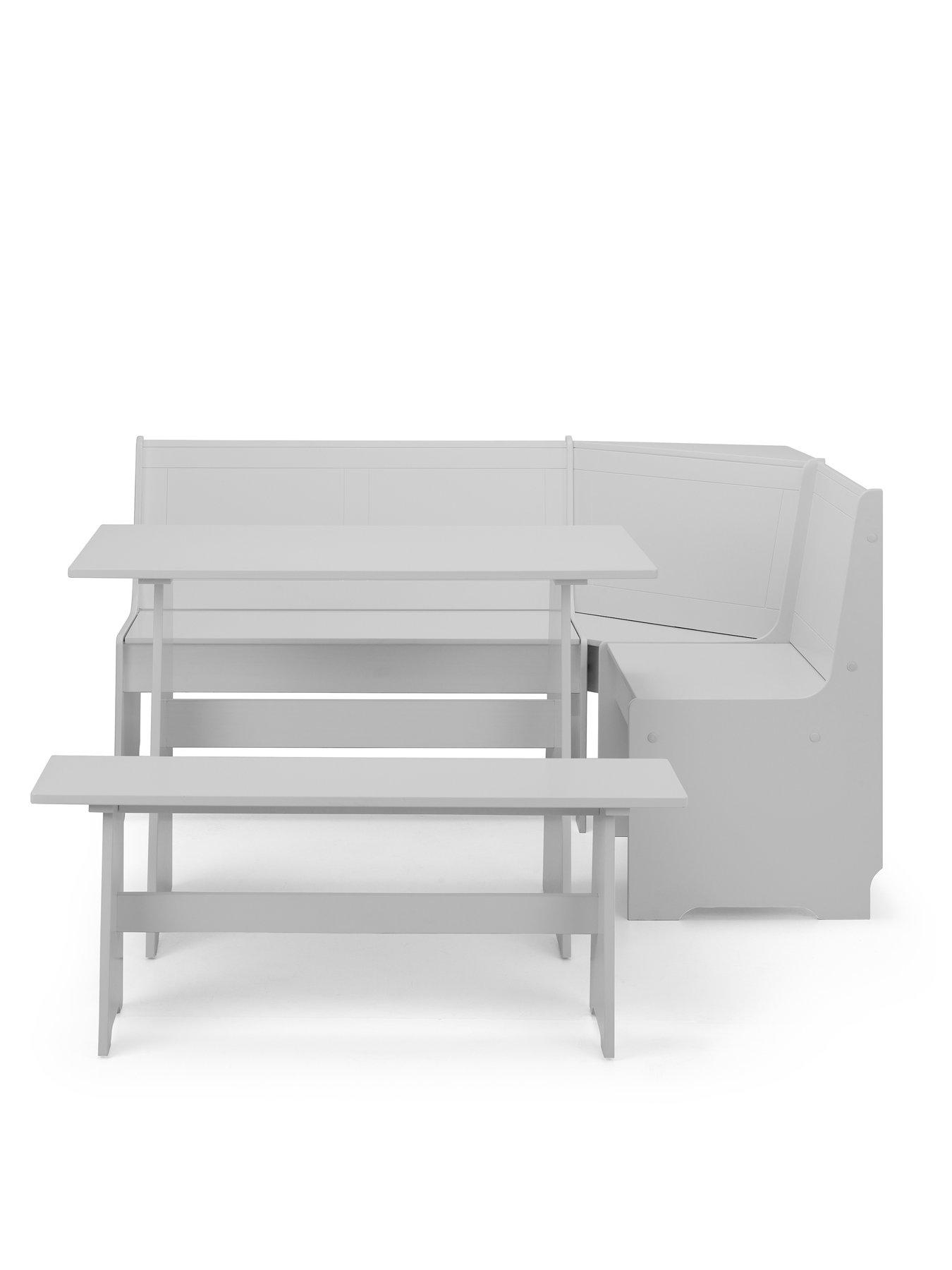 Image 3 of 6 of Julian Bowen Newport Corner Dining Set with Storage Bench