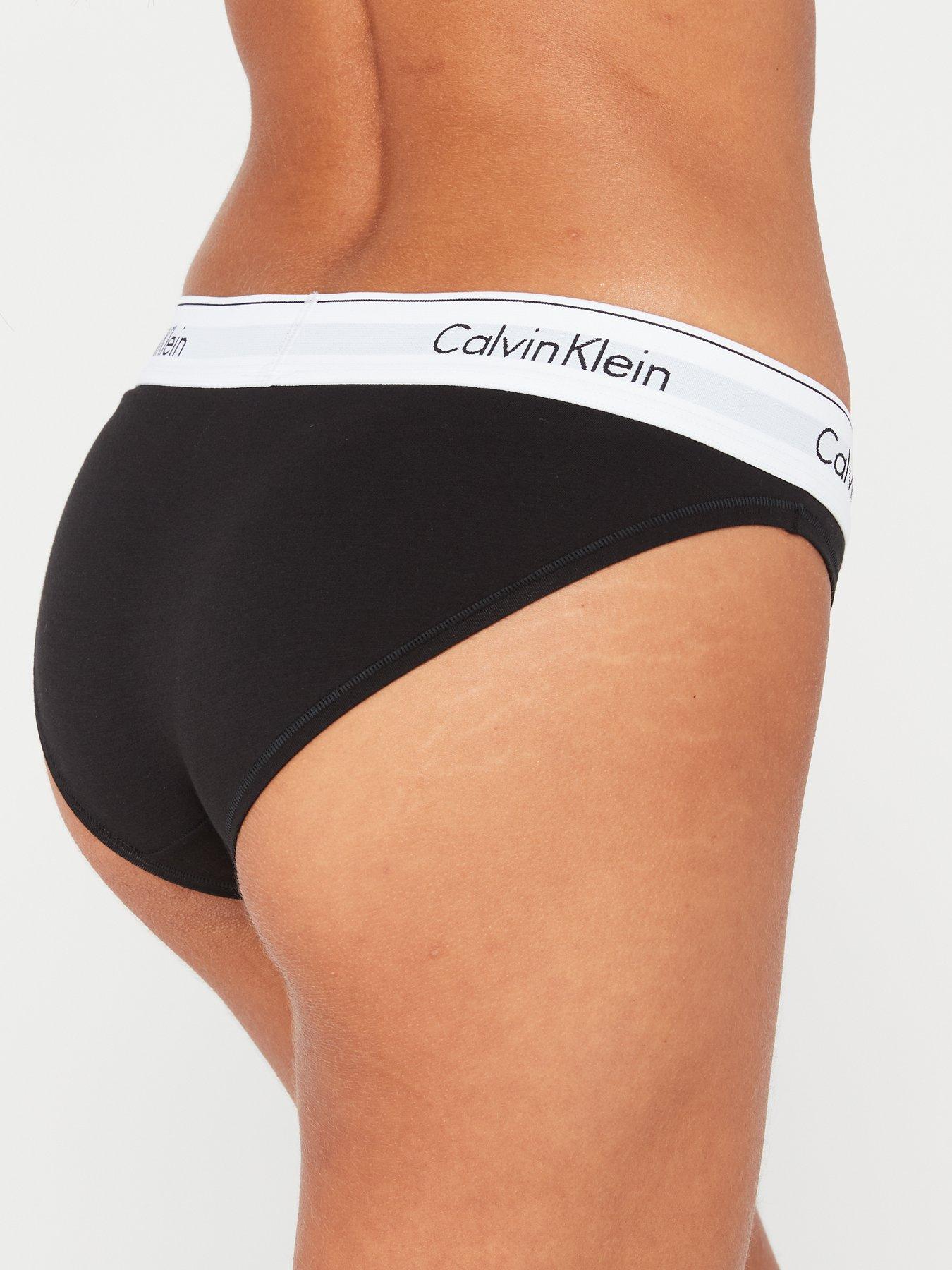 Calvin Klein Modern Cotton shorty brief in black