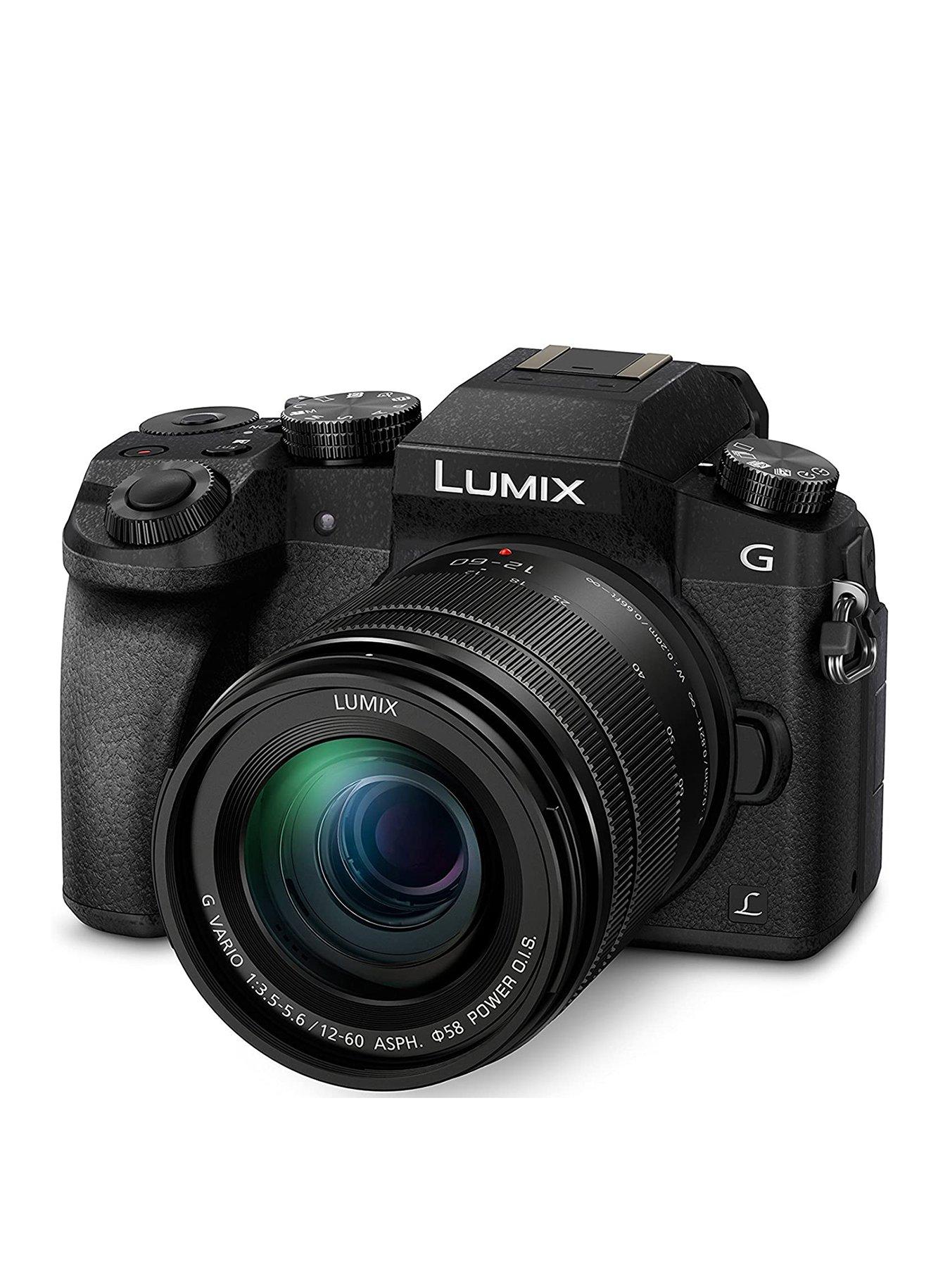 Panasonic DMCG7 CSC Camera Kit inc 1260mm Lumix Lens, 128GB SD Card