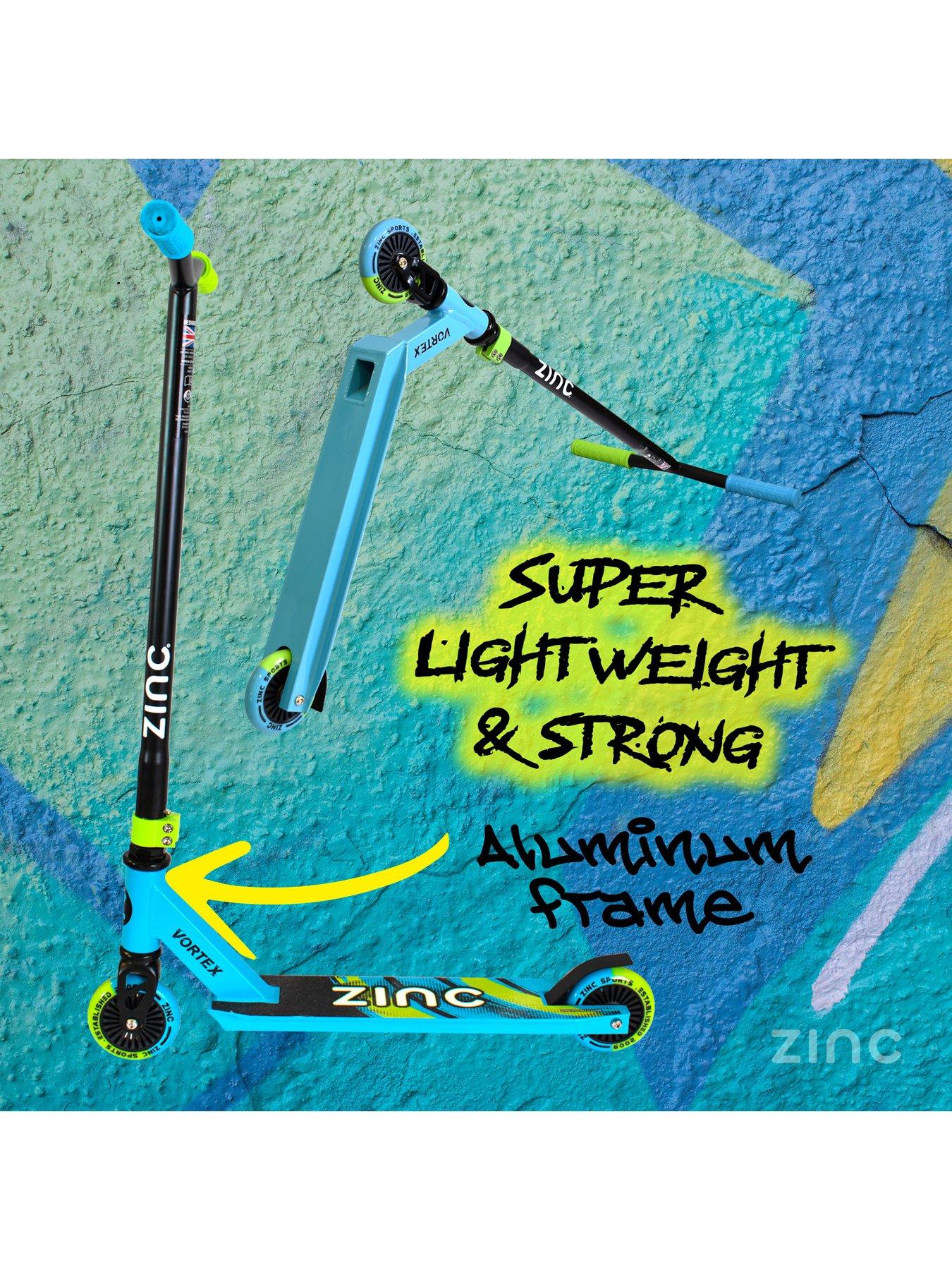 Image 4 of 7 of Zinc Vortex Stunt Scooter - Blue/Green