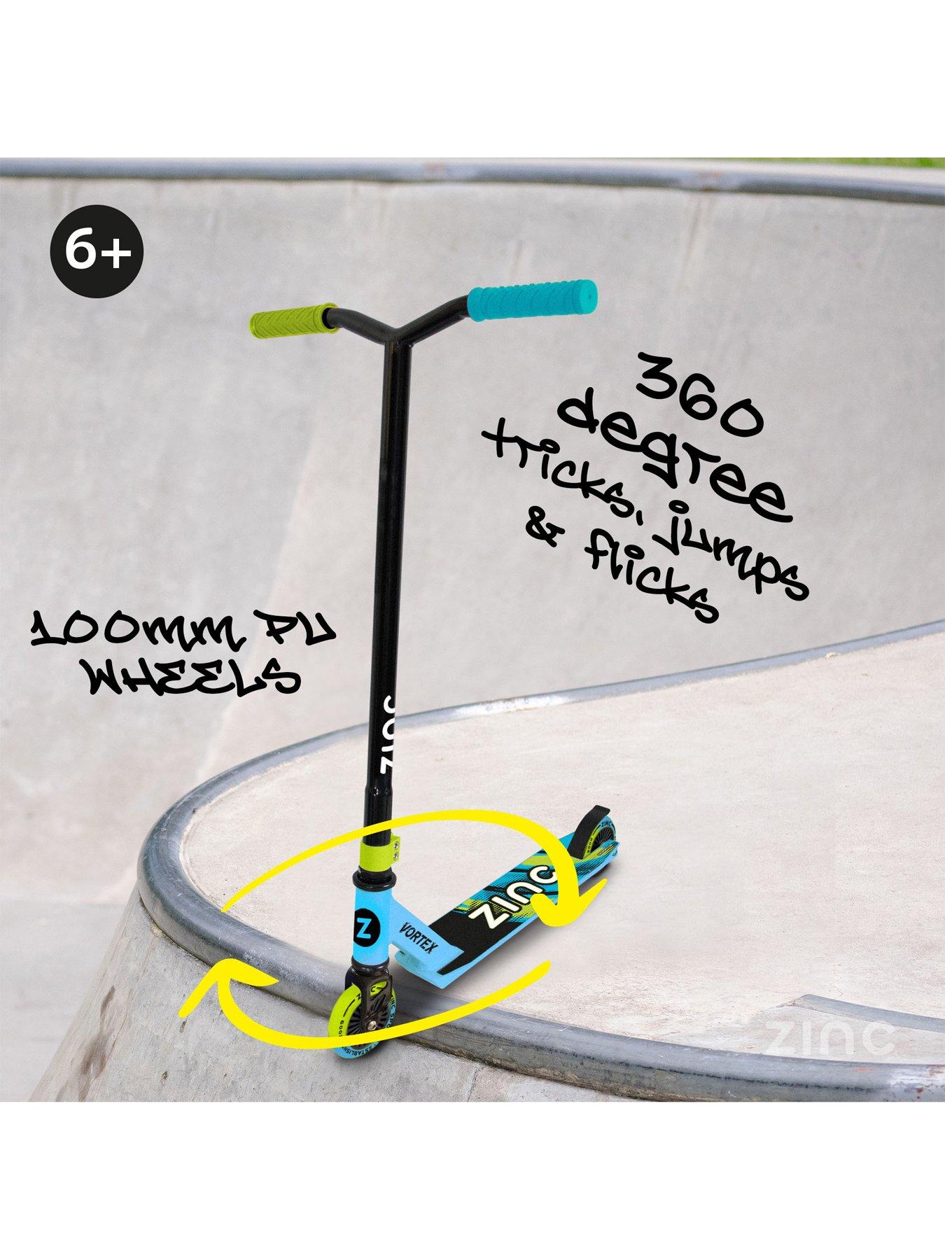 Image 6 of 7 of Zinc Vortex Stunt Scooter - Blue/Green