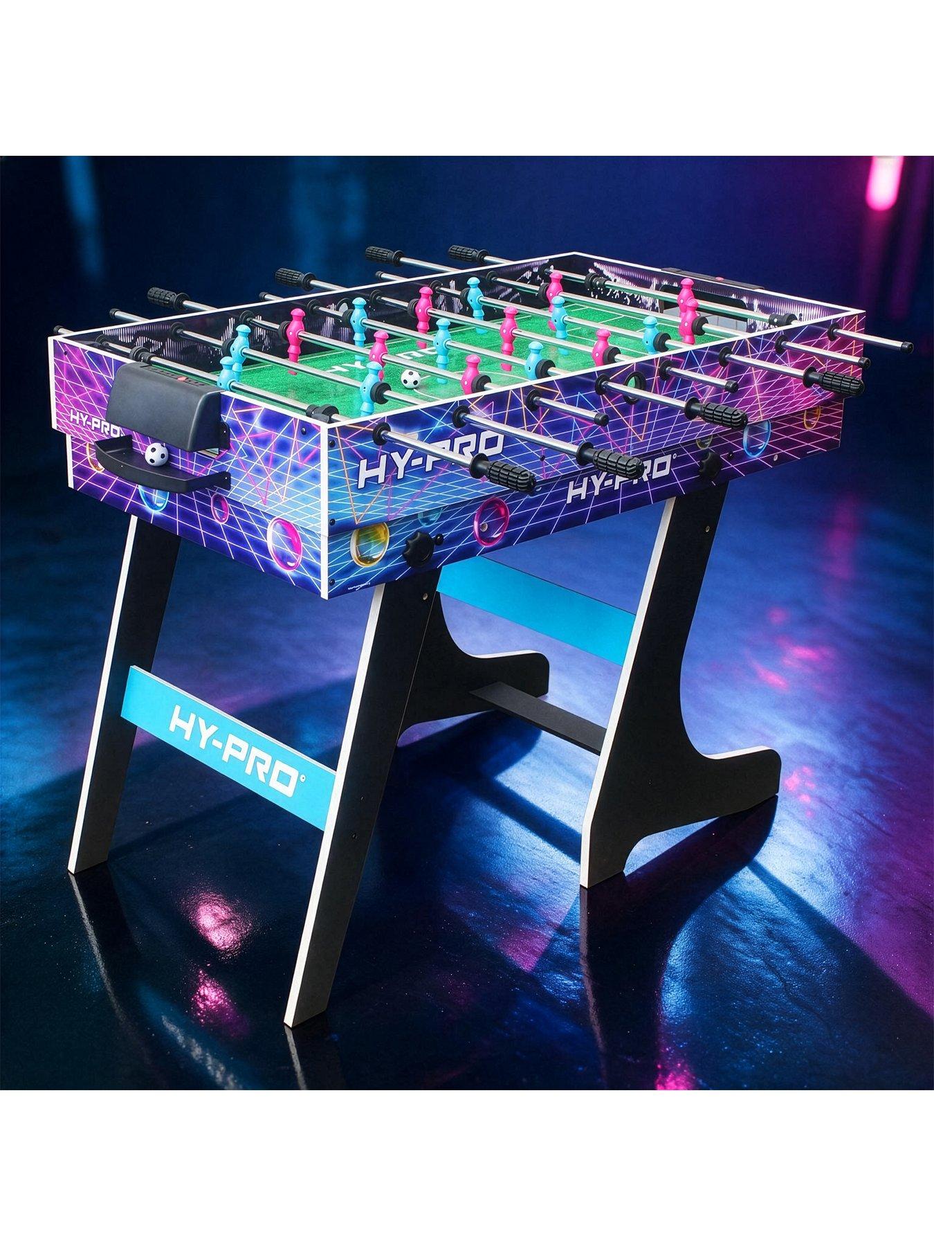 Hy-Pro 4ft 8-in-1 Multi Game Table (Pool /Football / Power Puck Hockey ...