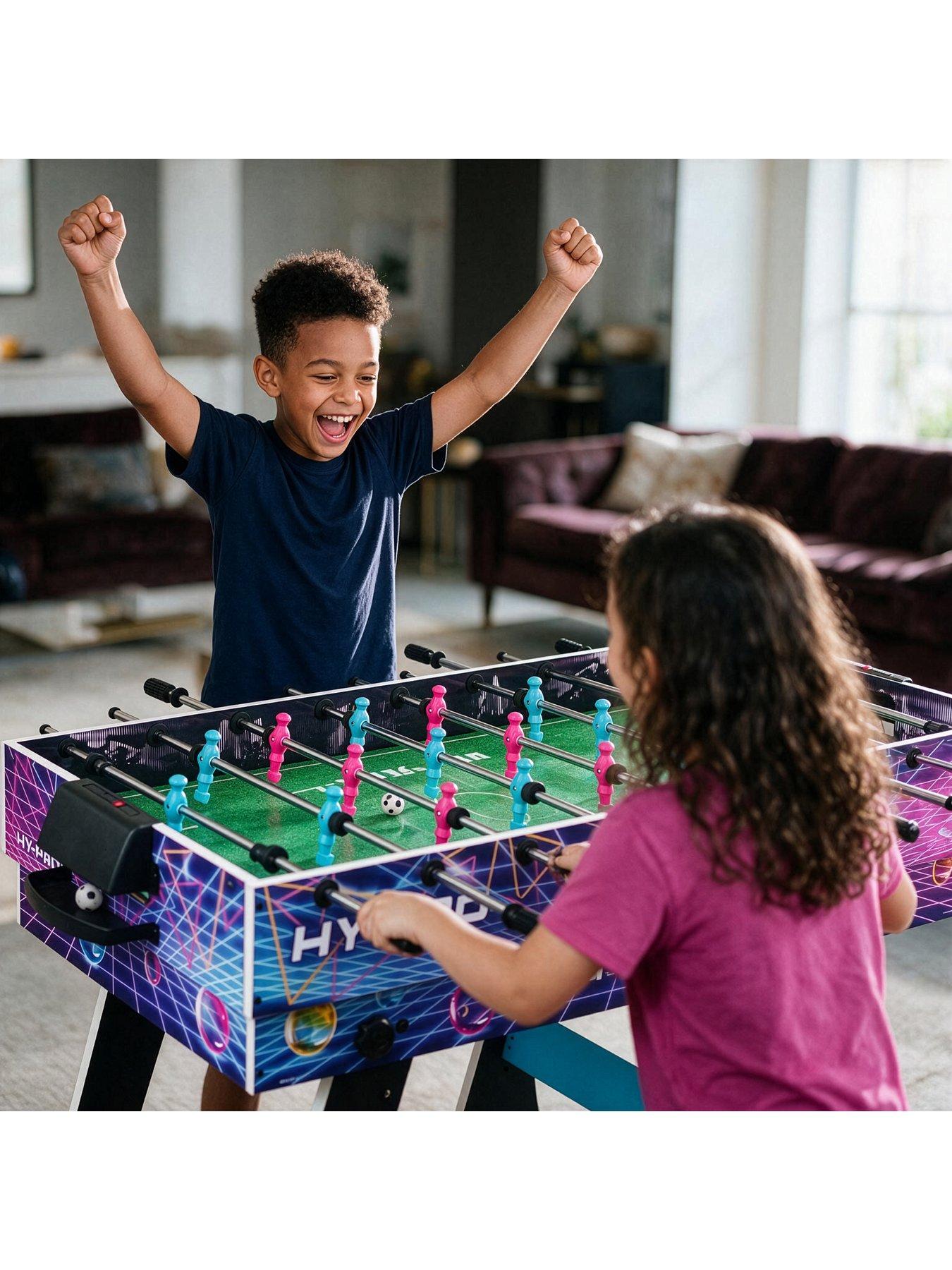 Hy-Pro 4ft 8-in-1 Multi Game Table (Pool /Football / Power Puck Hockey ...