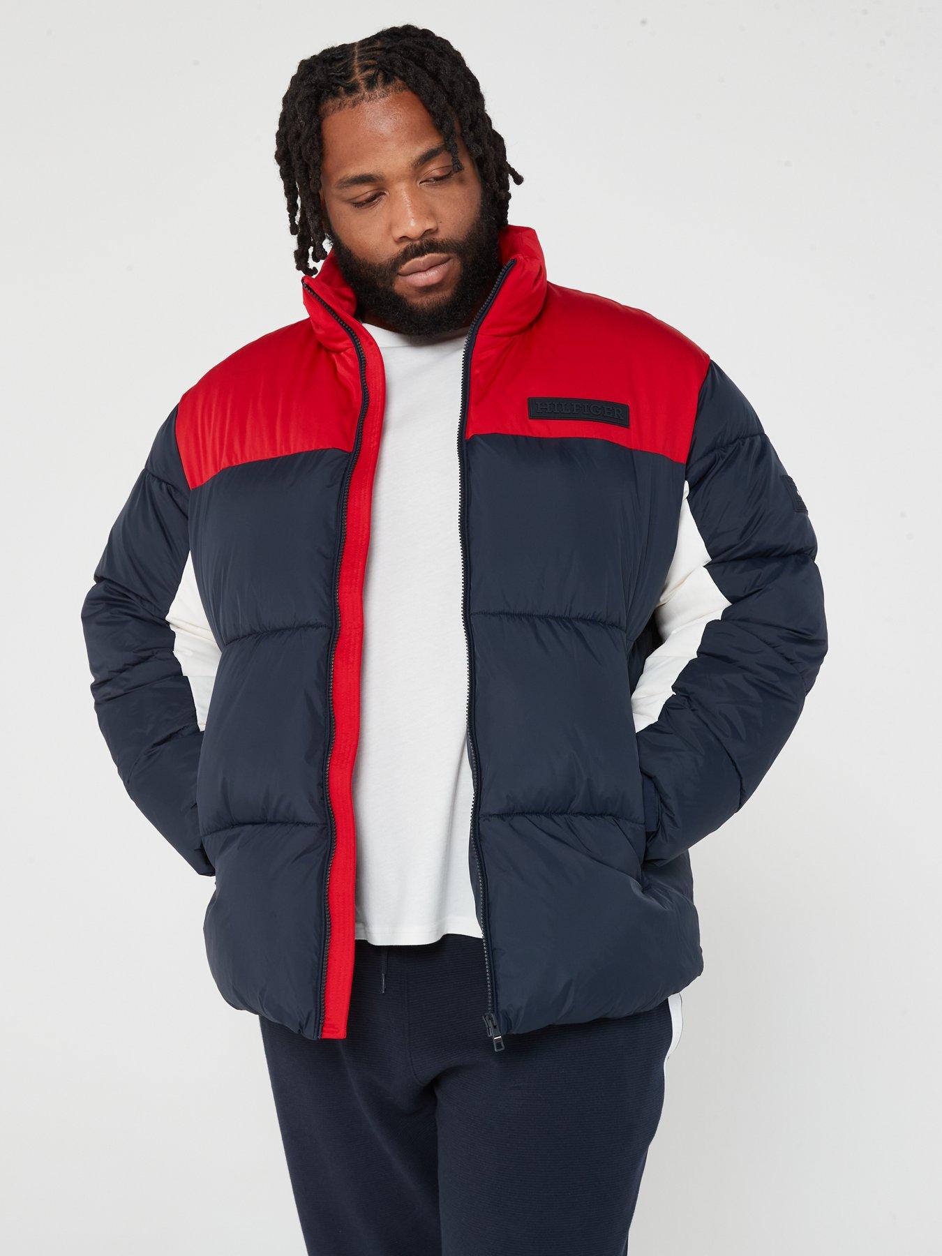 Black tommy outlet hilfiger puffer