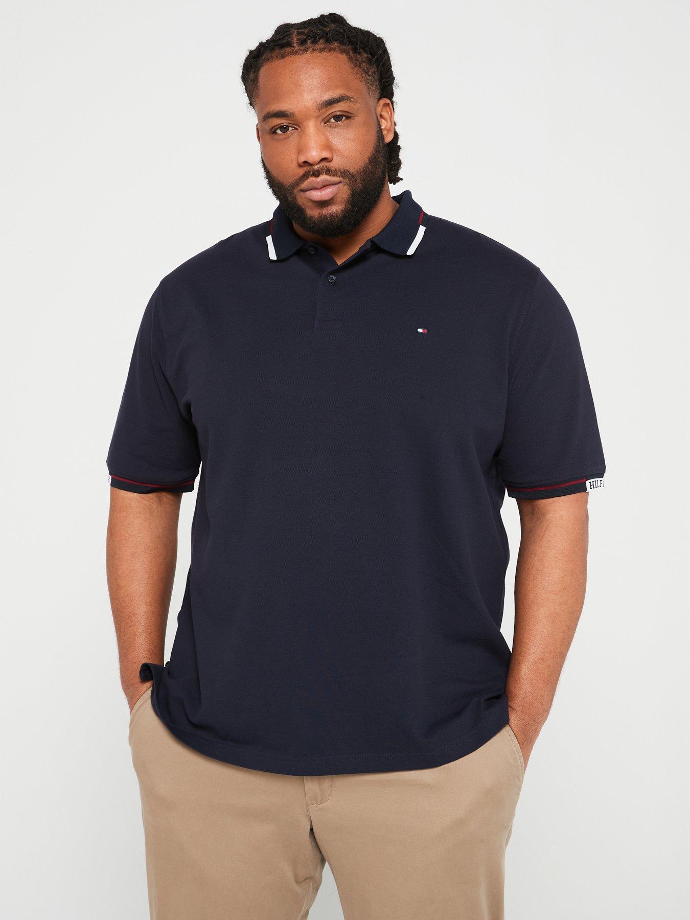 Navy tommy hilfiger outlet polo