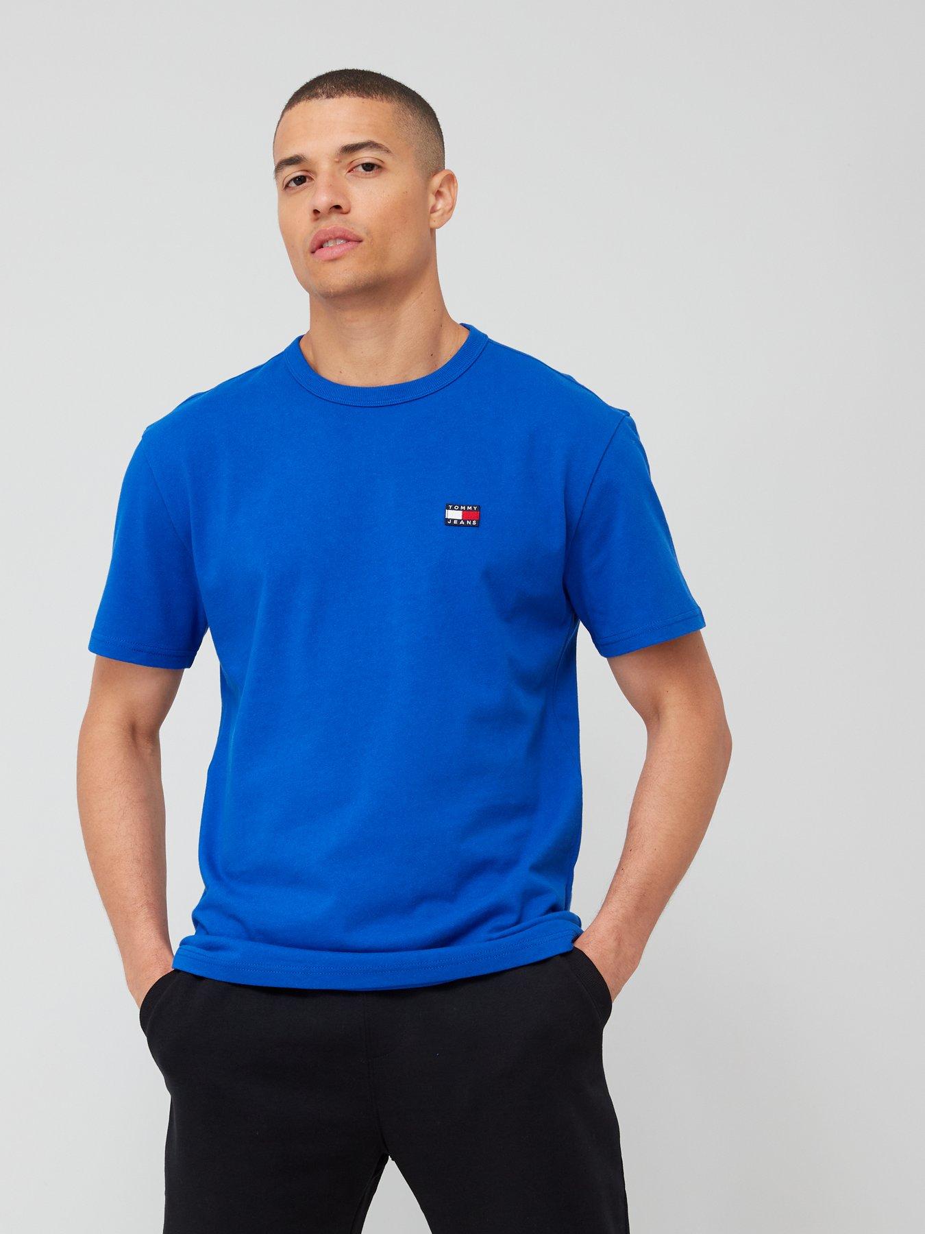 Clsc Blue T-shirt Tjm Tommy Xs - Badge Tommy Jeans