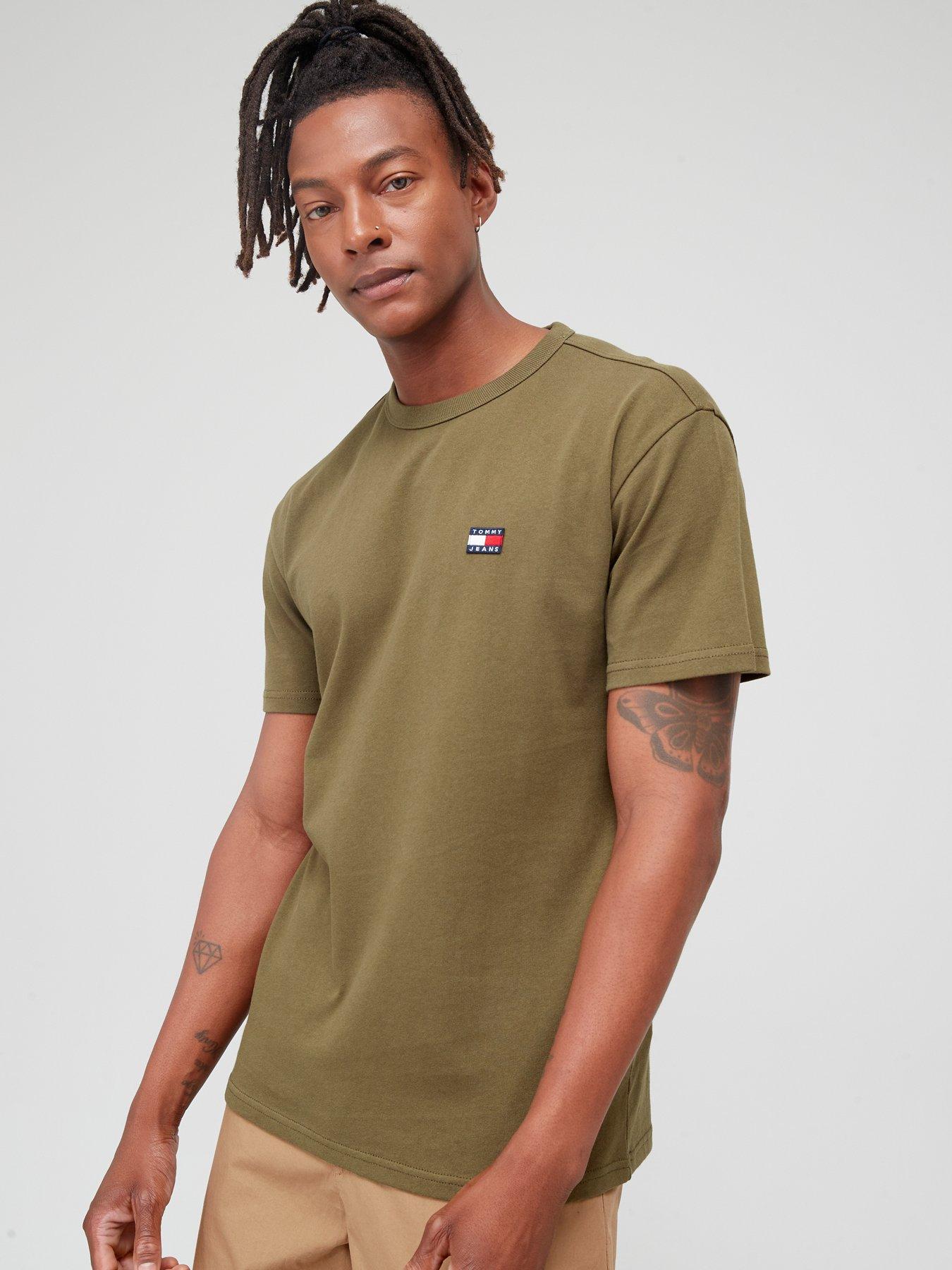 Tommy jeans classic hot sale logo t shirt