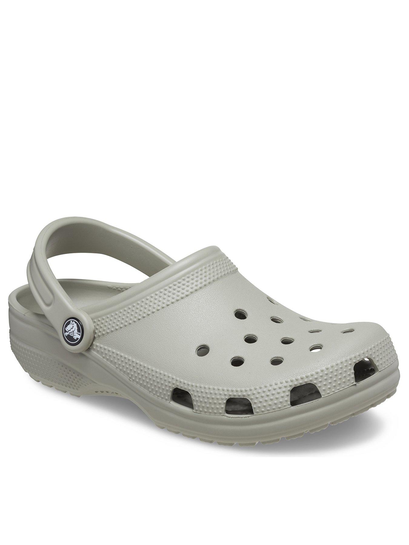 Light 2025 gray crocs