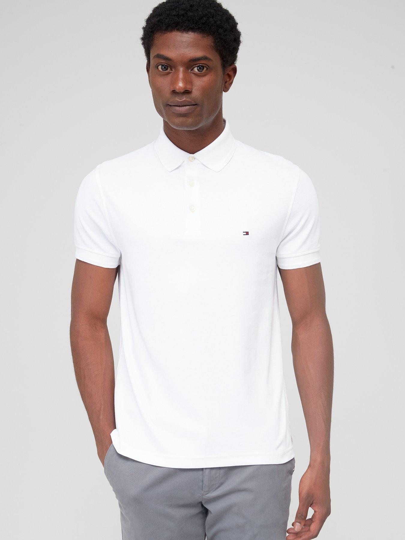 TOMMY HILFIGER, Off white Men's Polo Shirt