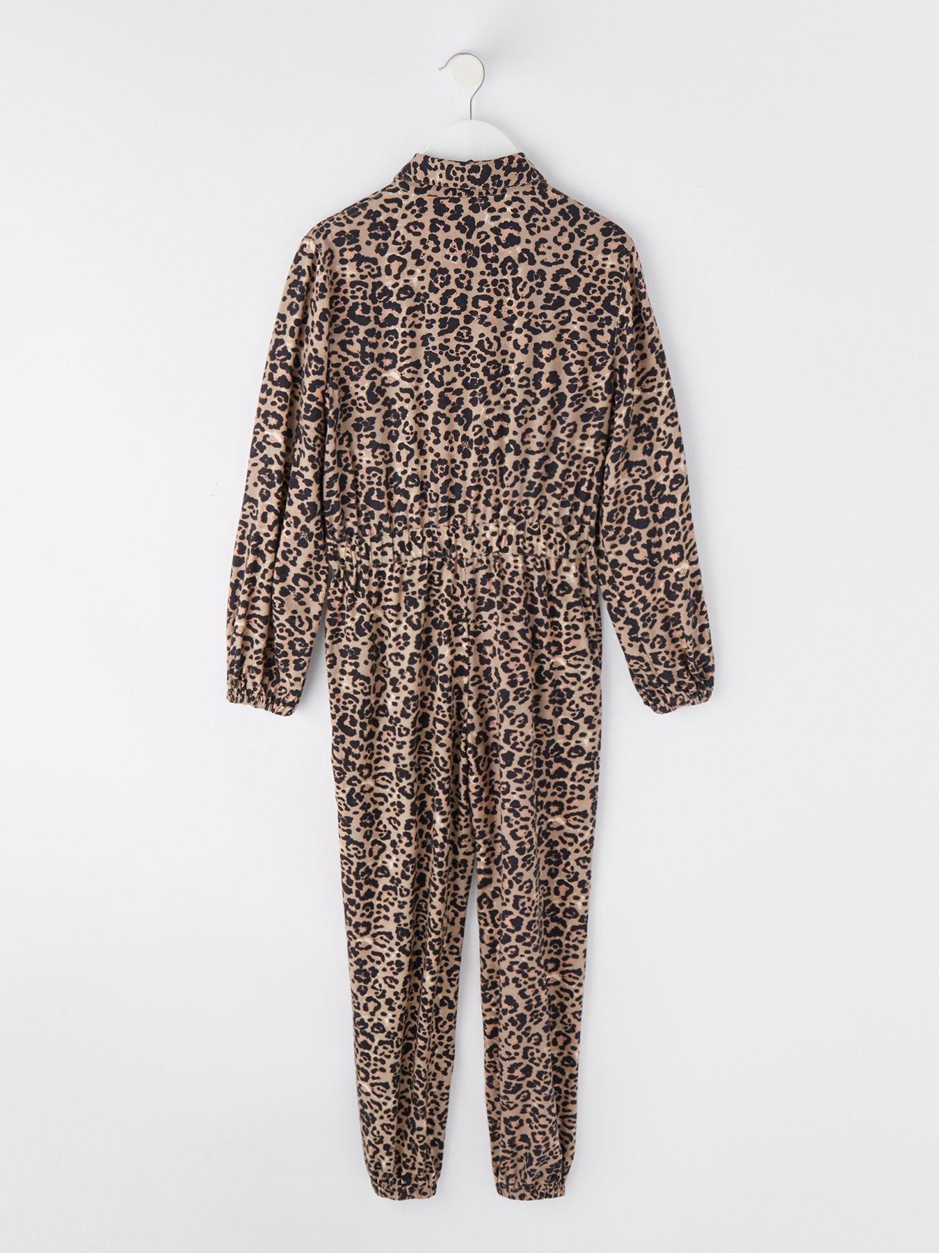 Very leopard print jumpsuit discount