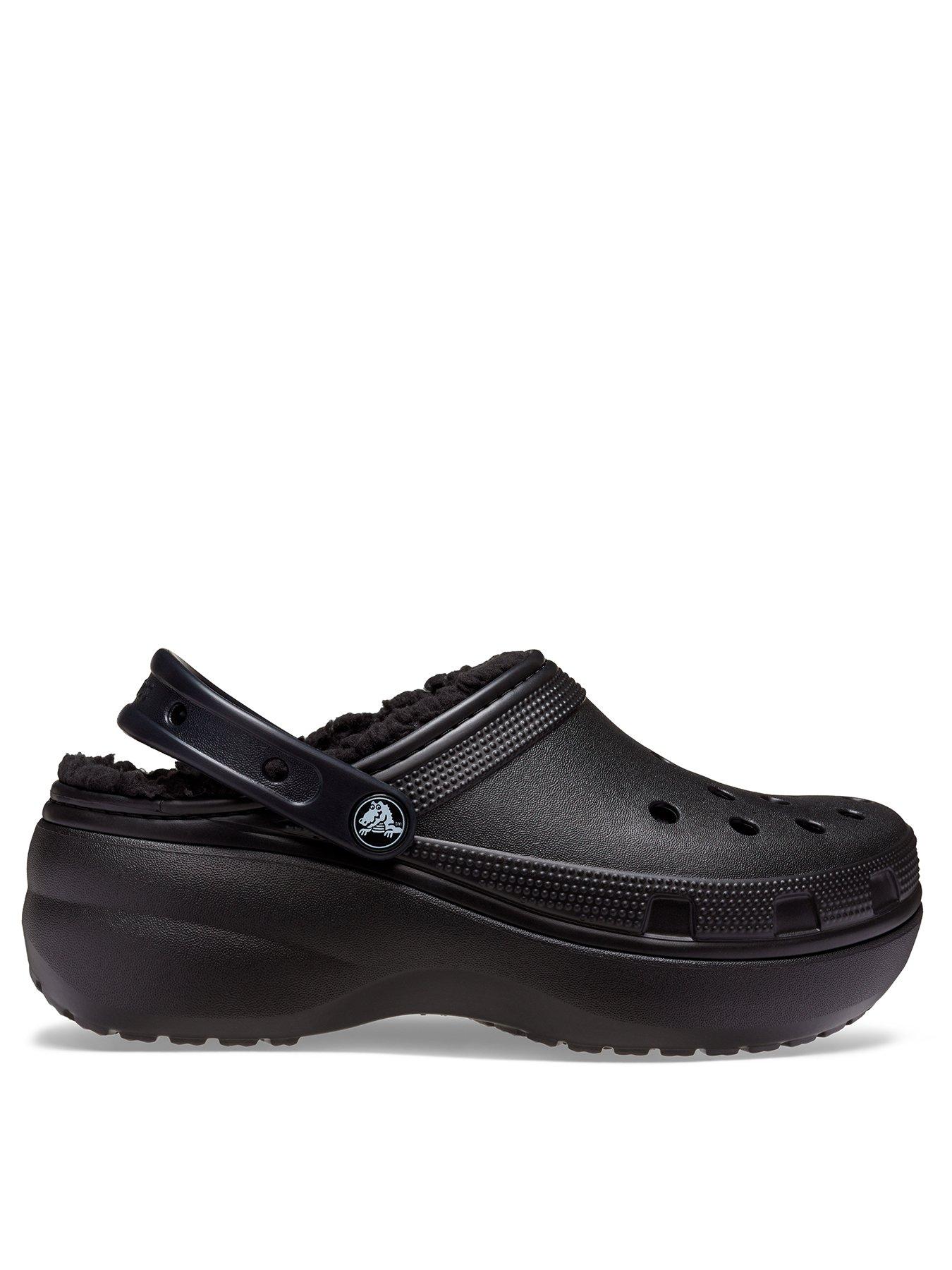 Crocs Classic Platform Lined Black Very
