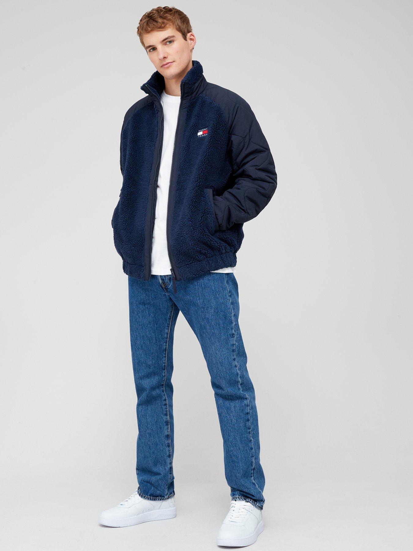 Tommy jeans two tone sherpa store padded jacket