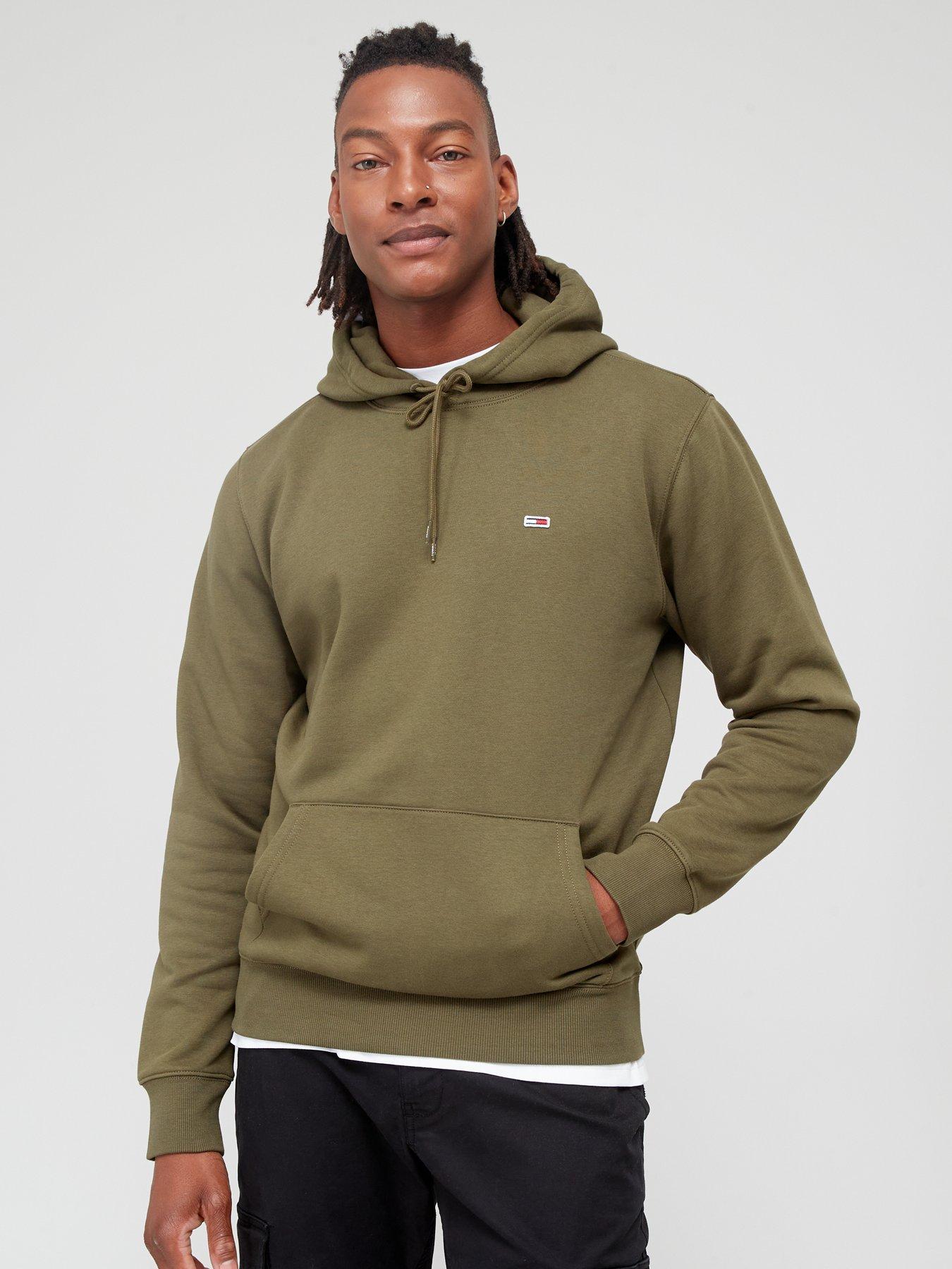 Tommy jeans best sale green hoodie