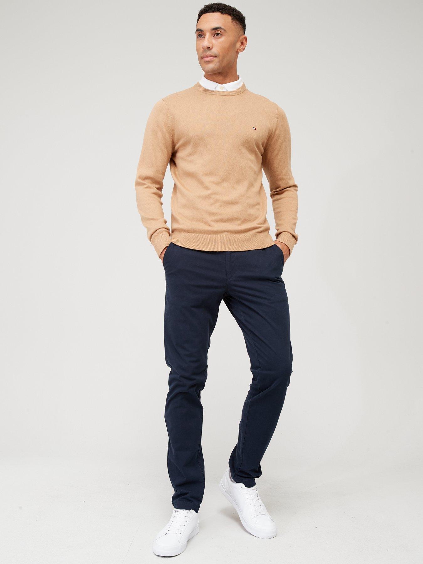 Khaki tommy outlet hilfiger jumper