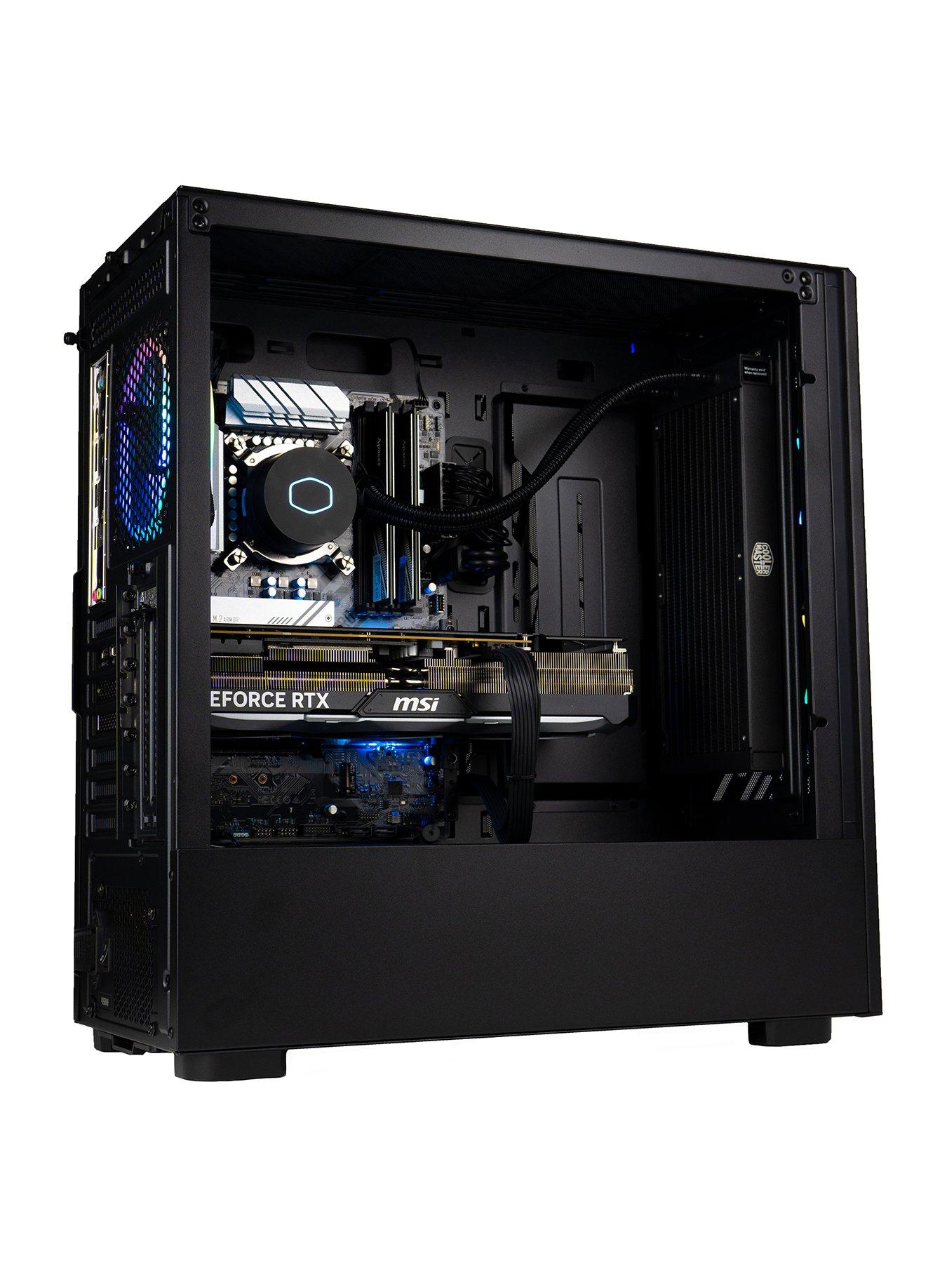 Image 3 of 6 of CyberPower PC OE718 Gaming PC - Intel Core i7 13700KF, RTX 4070, 32GB DDR5 RAM, 1TB M.2 NVMe SSD