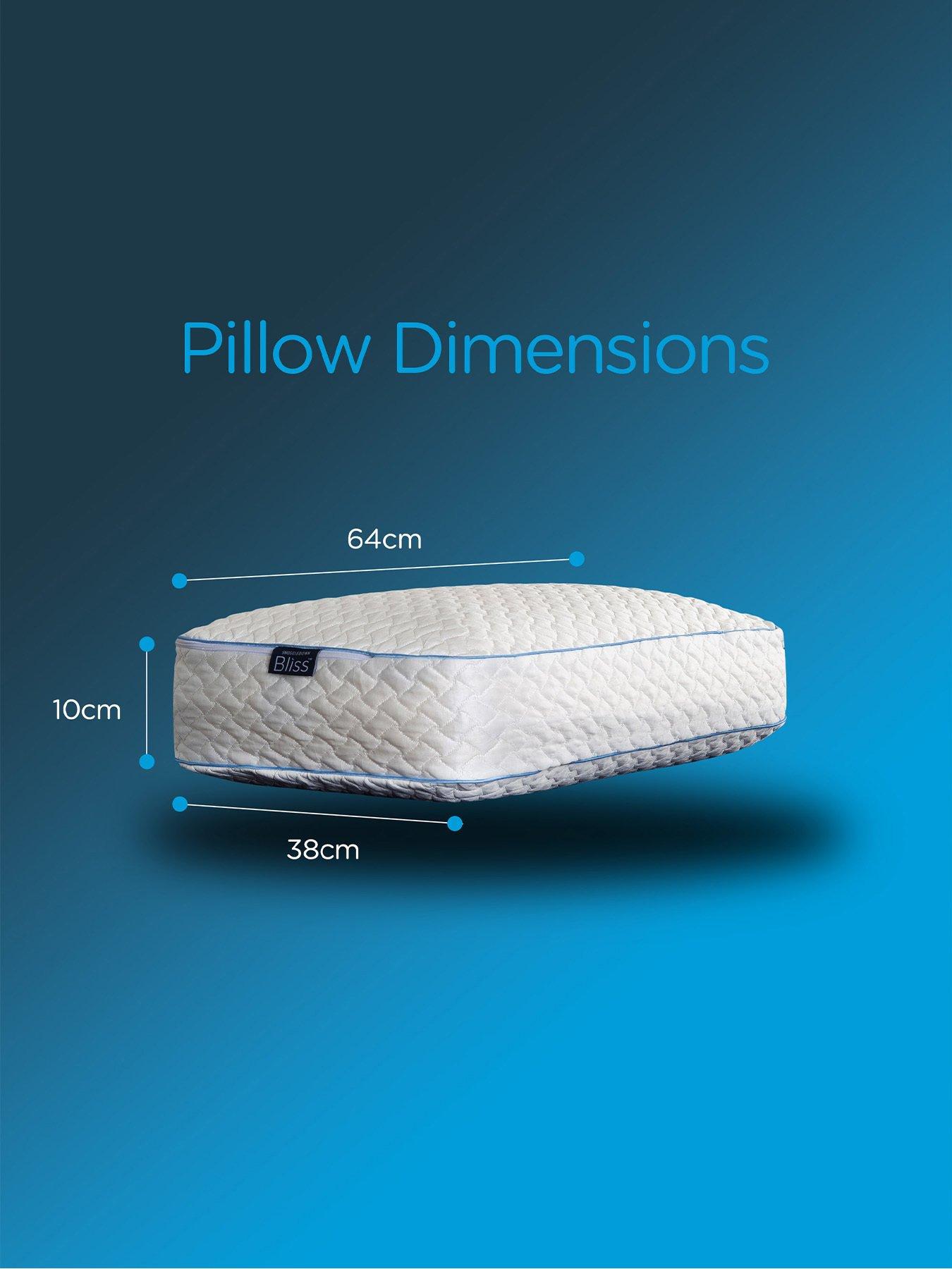 Image 4 of 7 of Snuggledown of Norway Bliss Extra Deep Cool Touch Pillow - White