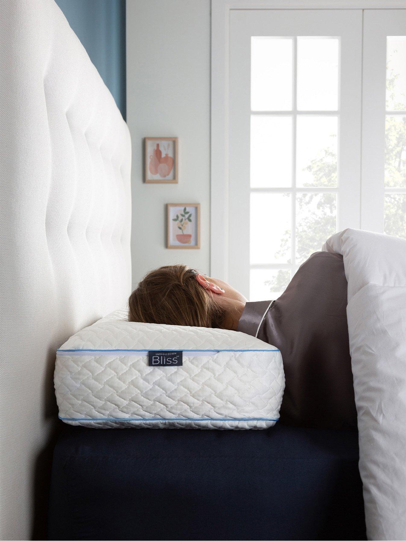 Image 7 of 7 of Snuggledown of Norway Bliss Extra Deep Cool Touch Pillow - White