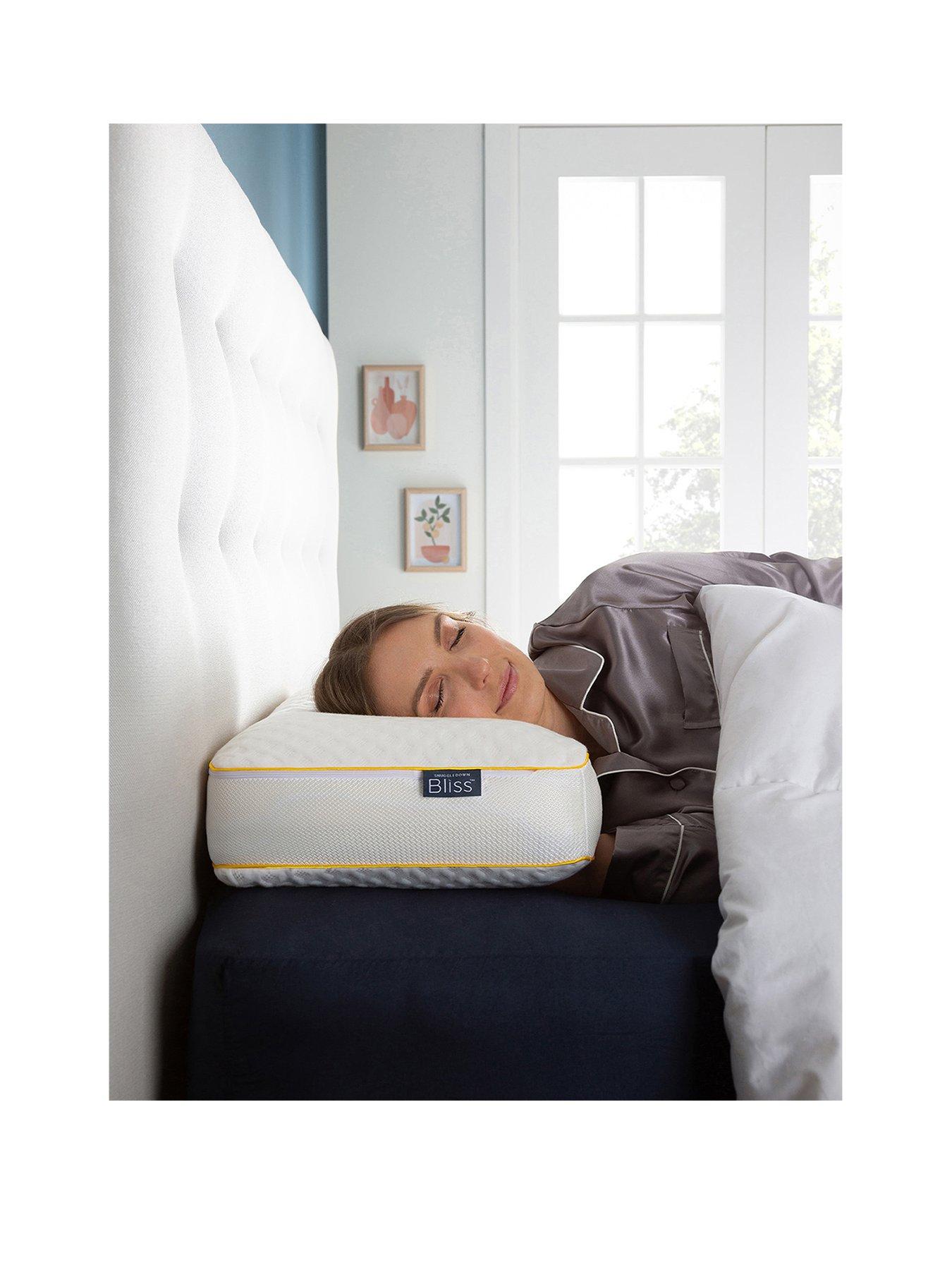 Image 2 of 7 of Snuggledown of Norway Bliss Extra Deep Breathable Pillow - White