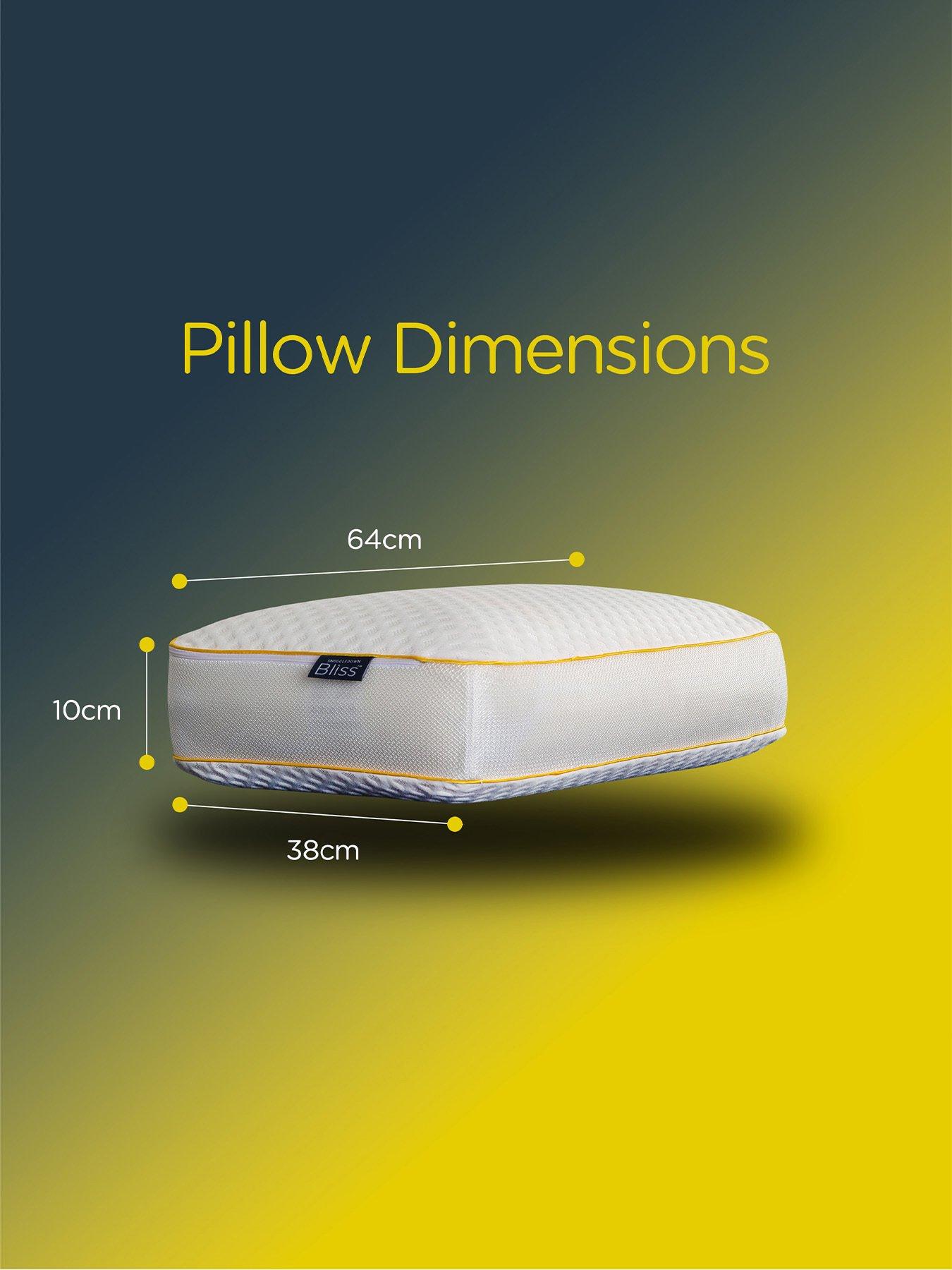 Image 4 of 7 of Snuggledown of Norway Bliss Extra Deep Breathable Pillow - White