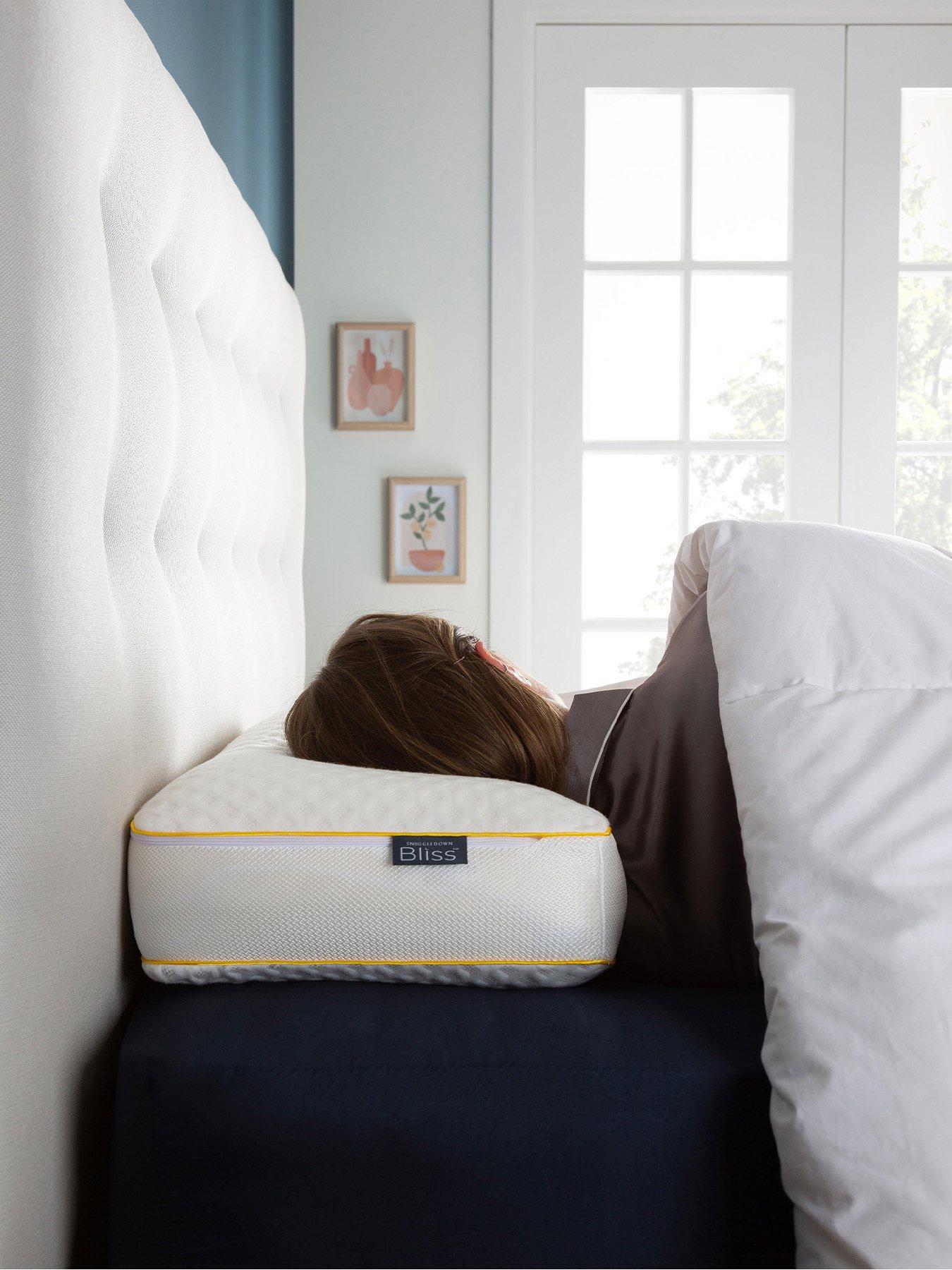 Image 7 of 7 of Snuggledown of Norway Bliss Extra Deep Breathable Pillow - White
