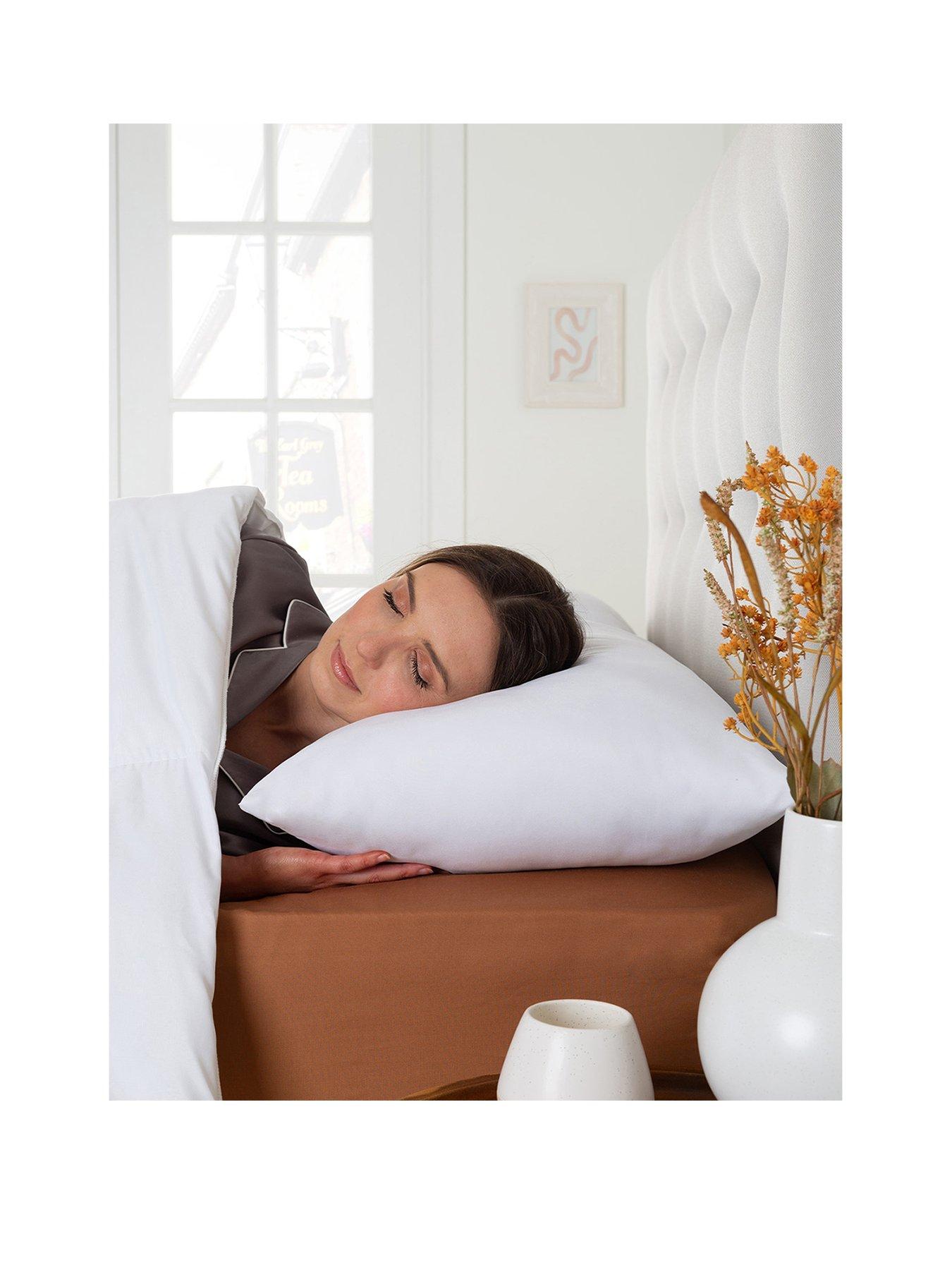 Slumberdown Climate Control Super Support Pack of 4 Pillows White