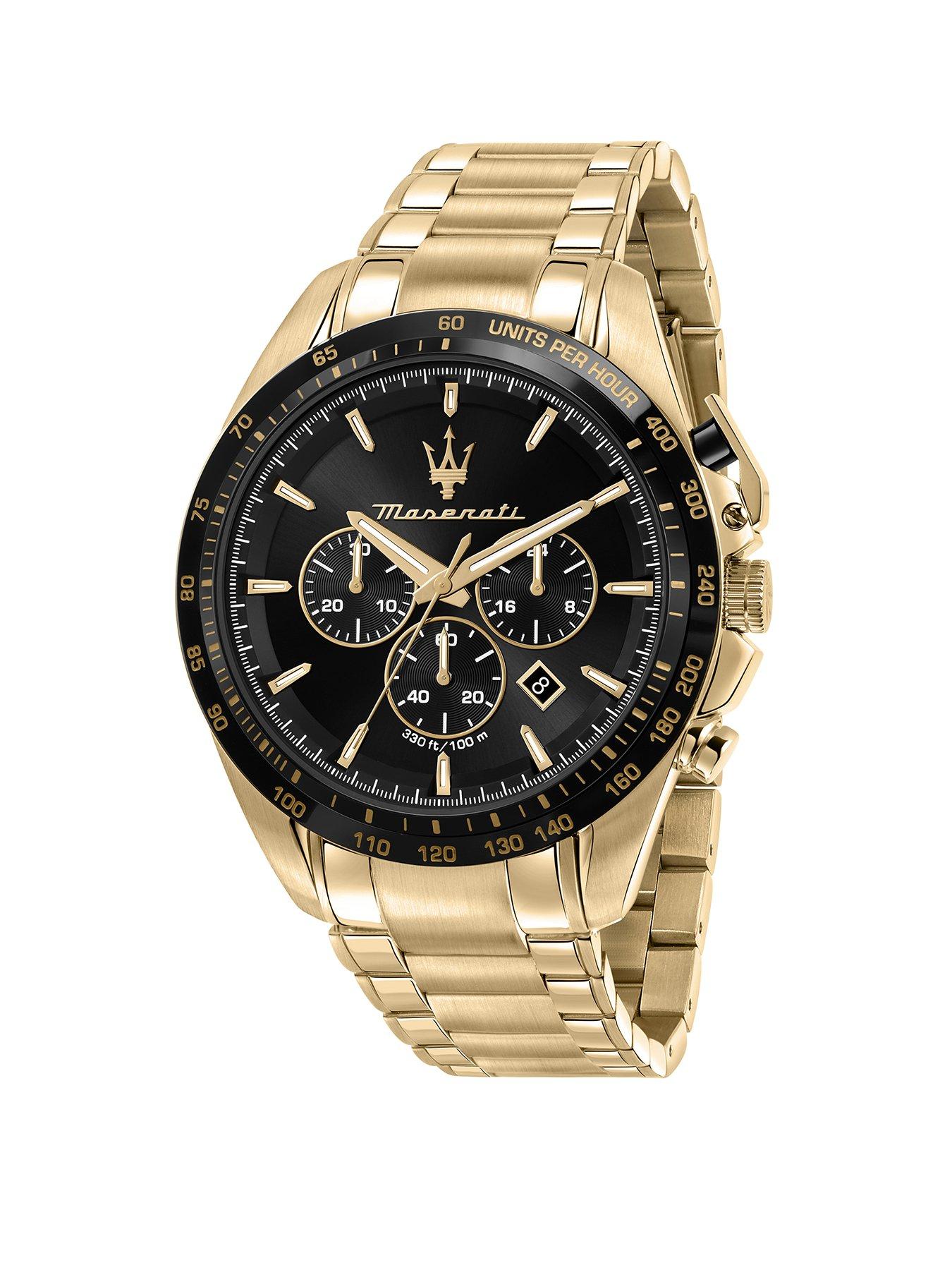 Maserati TRAGUARDO Black Mens Watch
