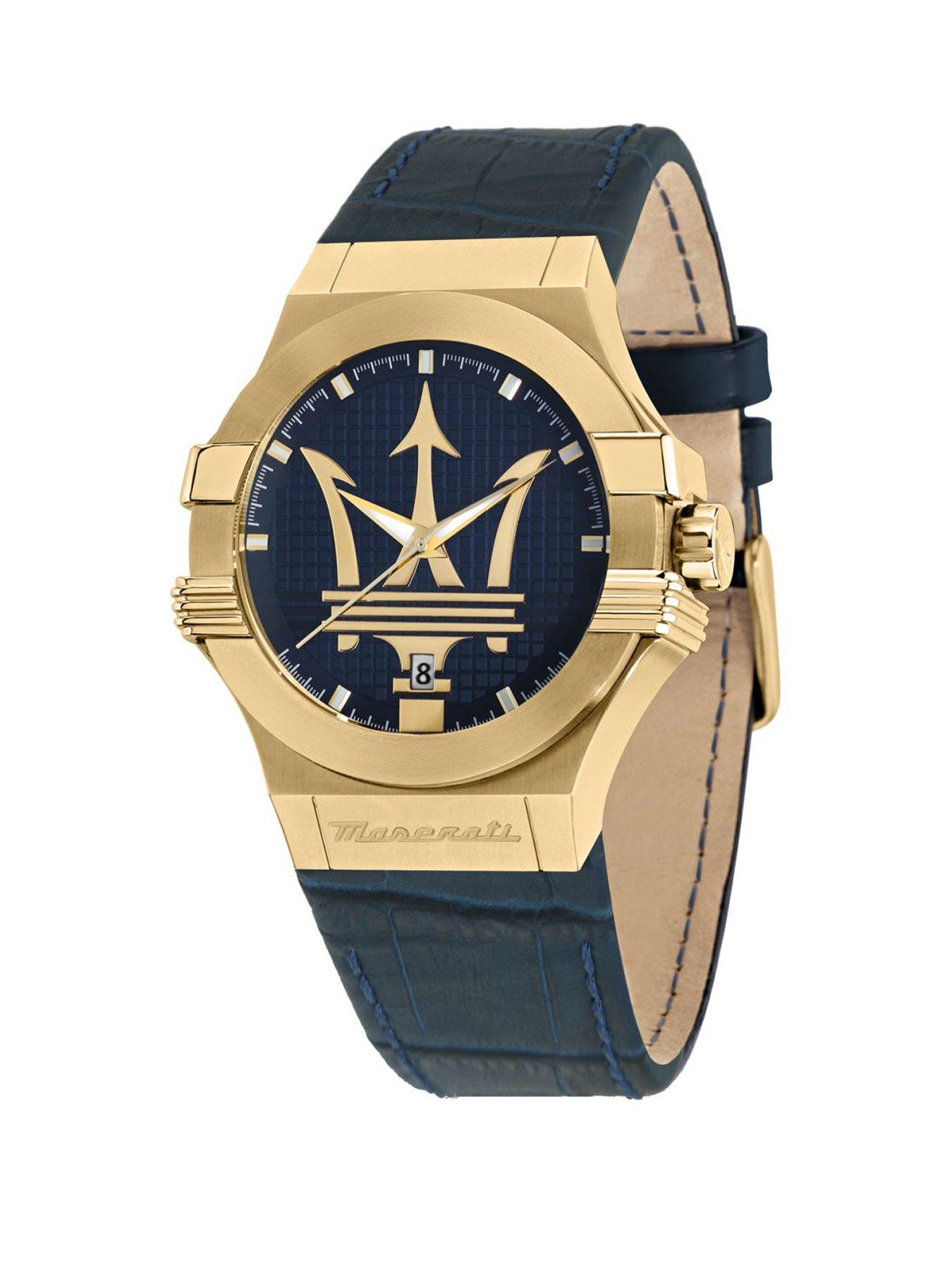 Maserati POTENZA Blue Mens Watch